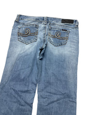 Y2K BOOTCUT WOMEN LOW WAIST JEANS (640)