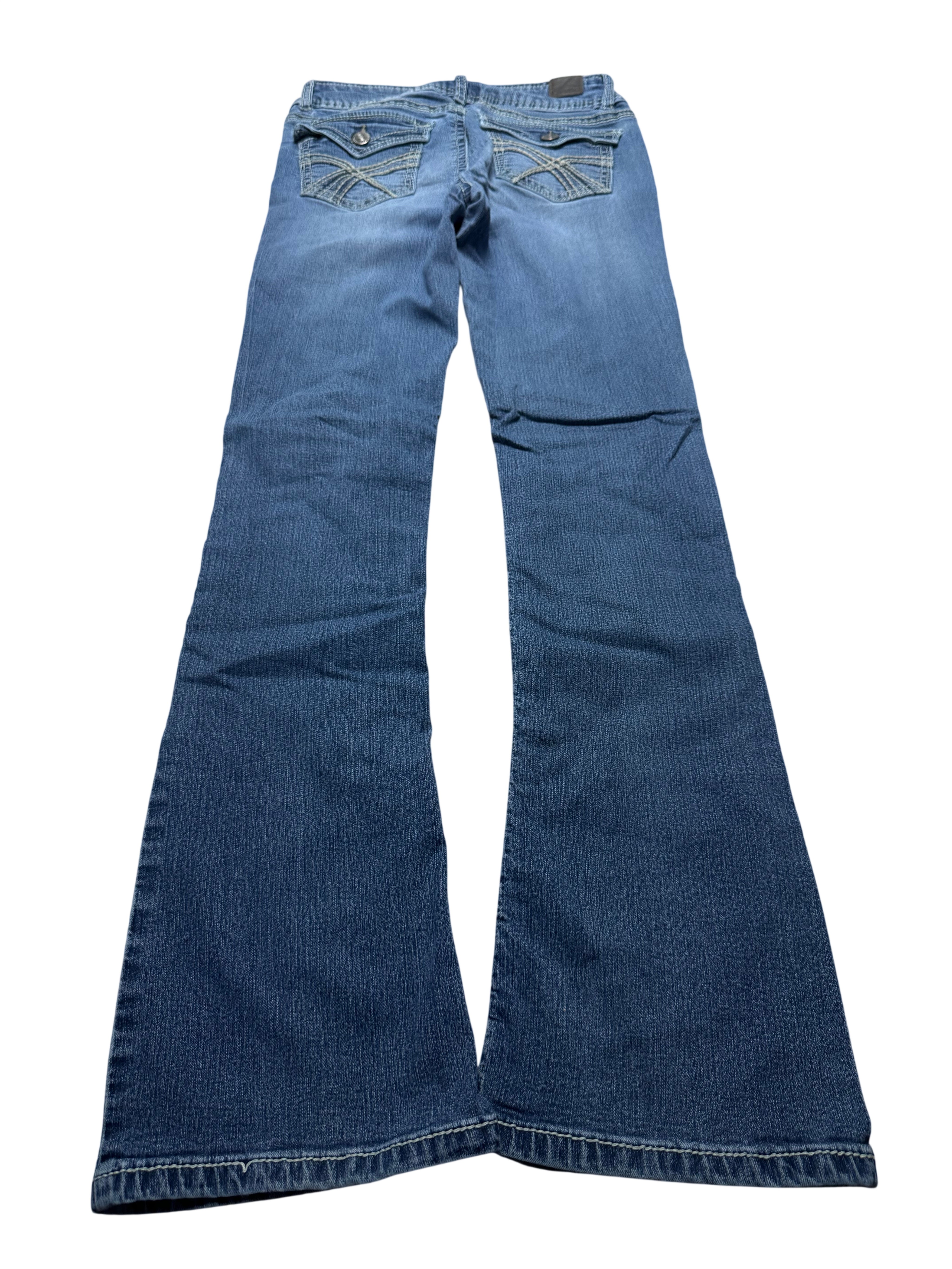 Y2K BOOTCUT WOMEN LOW WAIST JEANS (641)