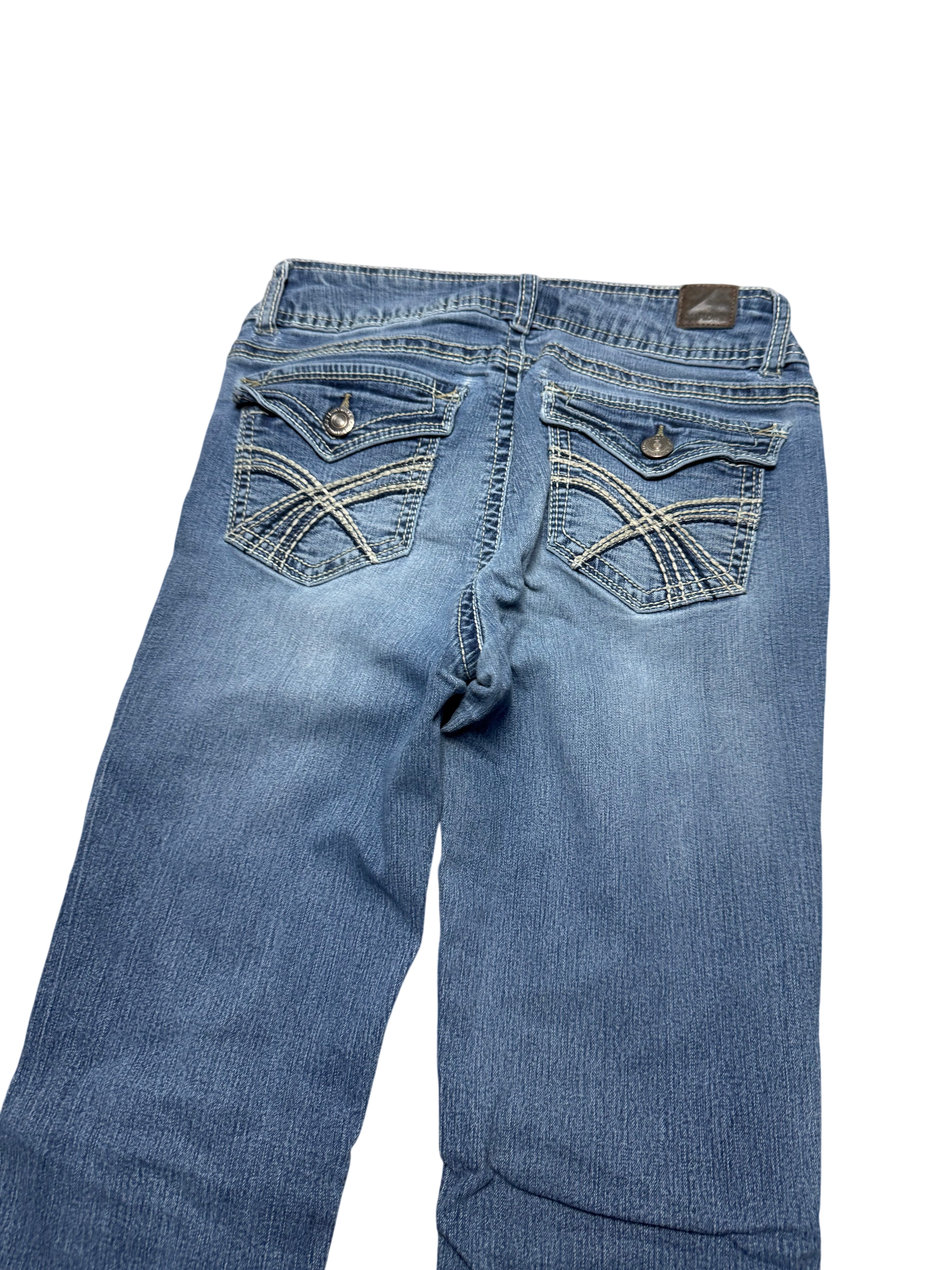 Y2K BOOTCUT WOMEN LOW WAIST JEANS (641)