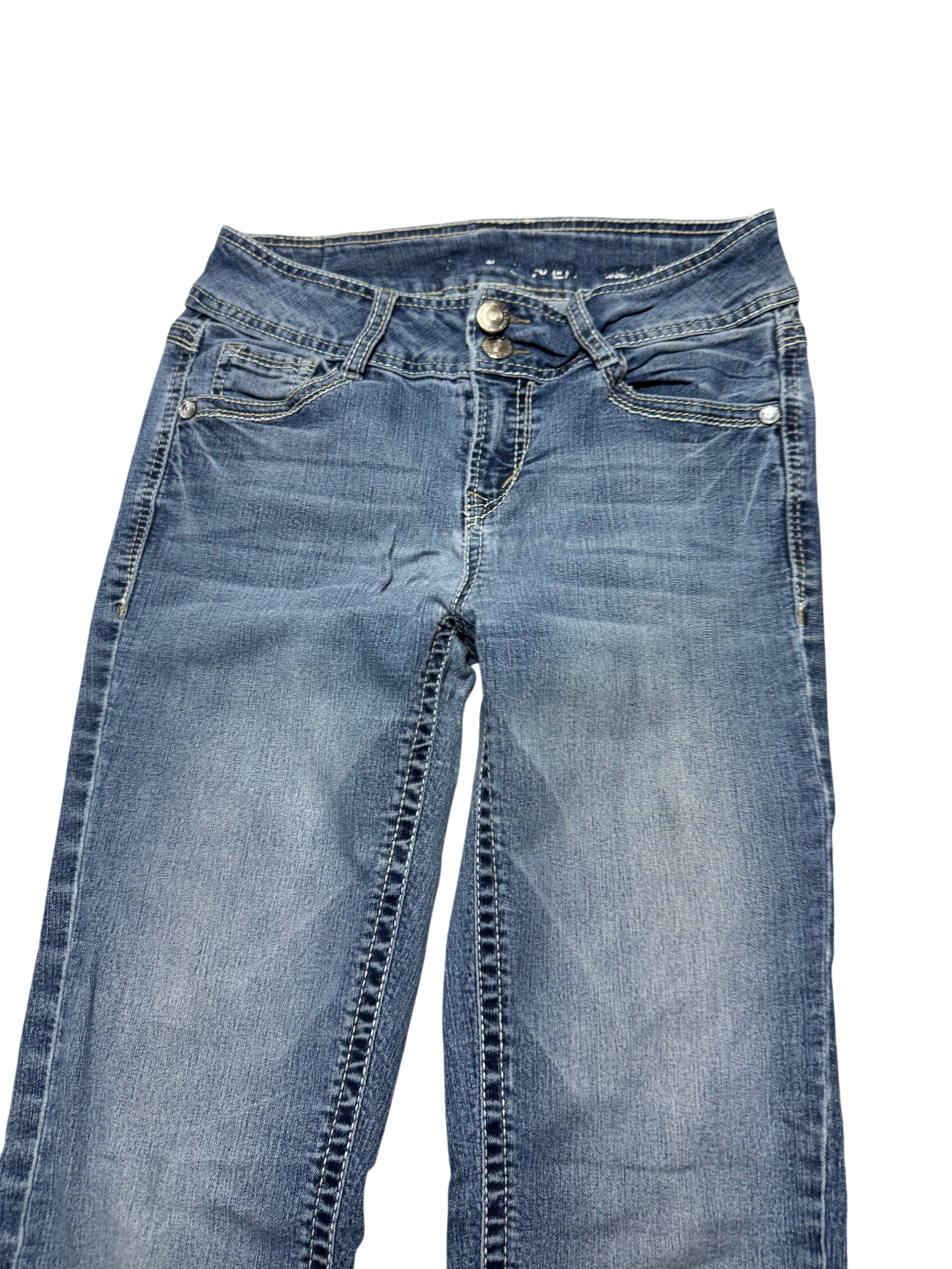 Y2K BOOTCUT WOMEN LOW WAIST JEANS (641)