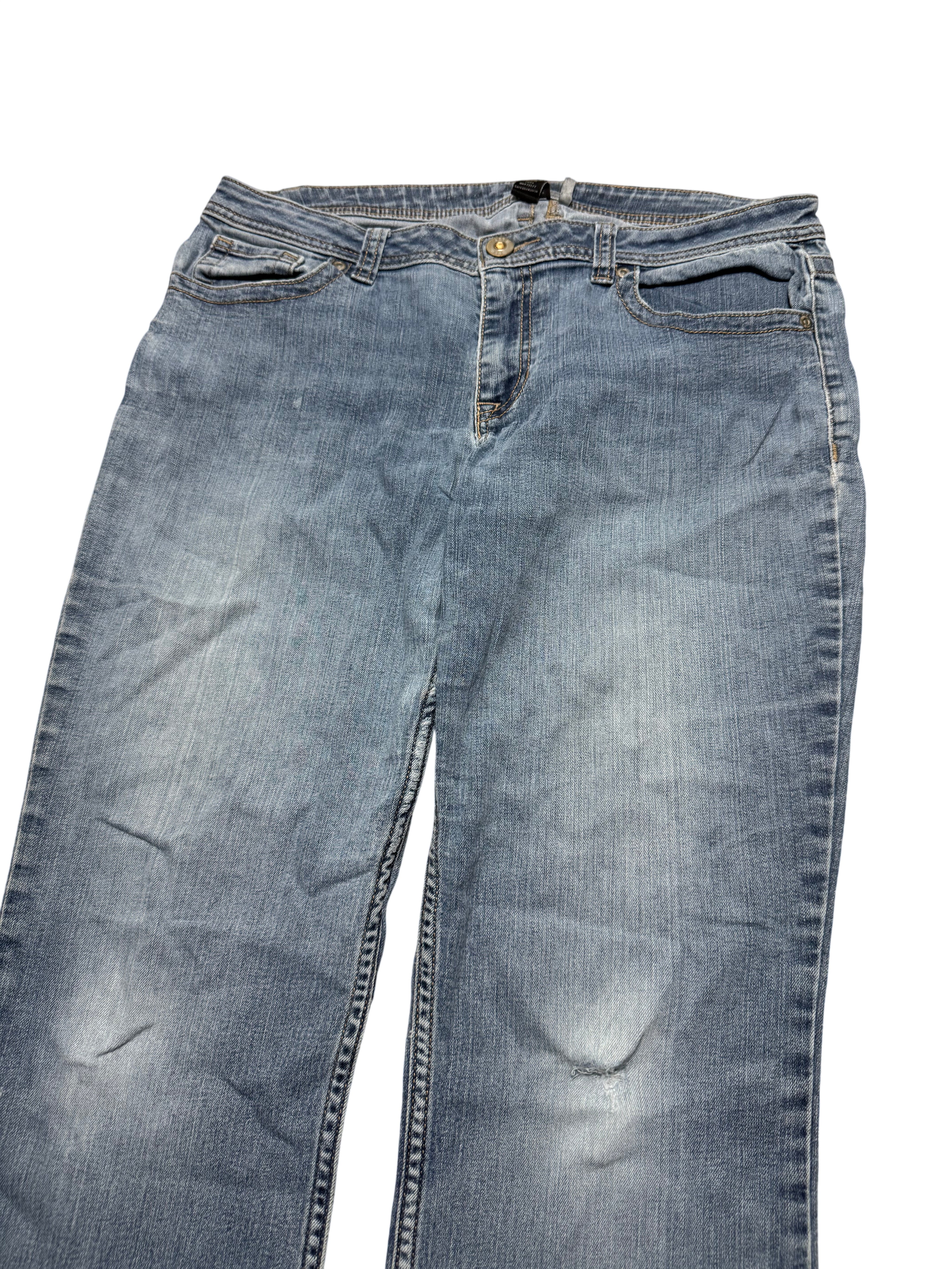 Y2K BOOTCUT WOMEN LOW WAIST JEANS (642)