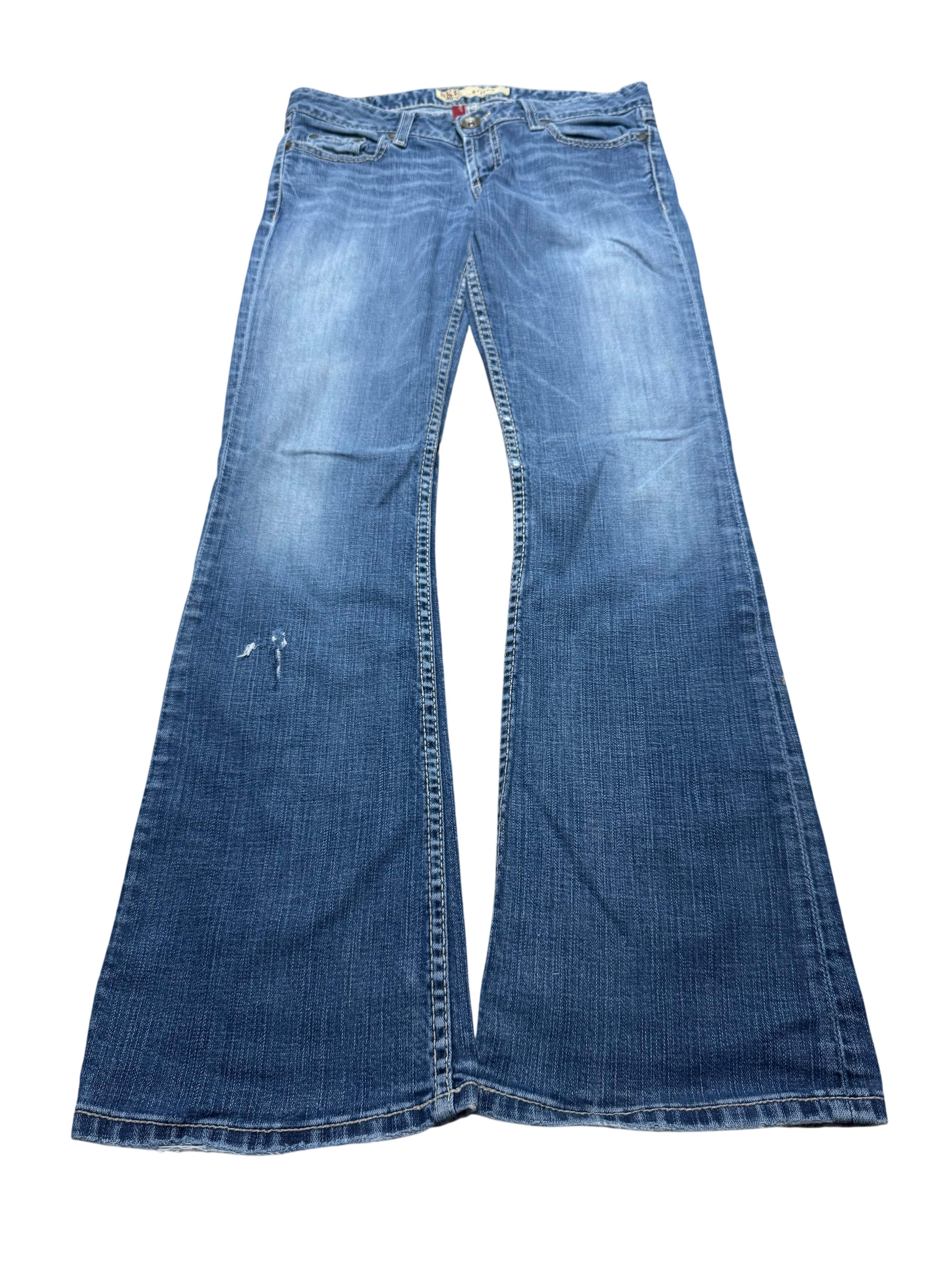 Y2K BOOTCUT WOMEN LOW WAIST JEANS (643)