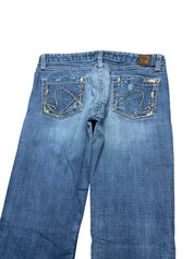 Y2K BOOTCUT WOMEN LOW WAIST JEANS (643)