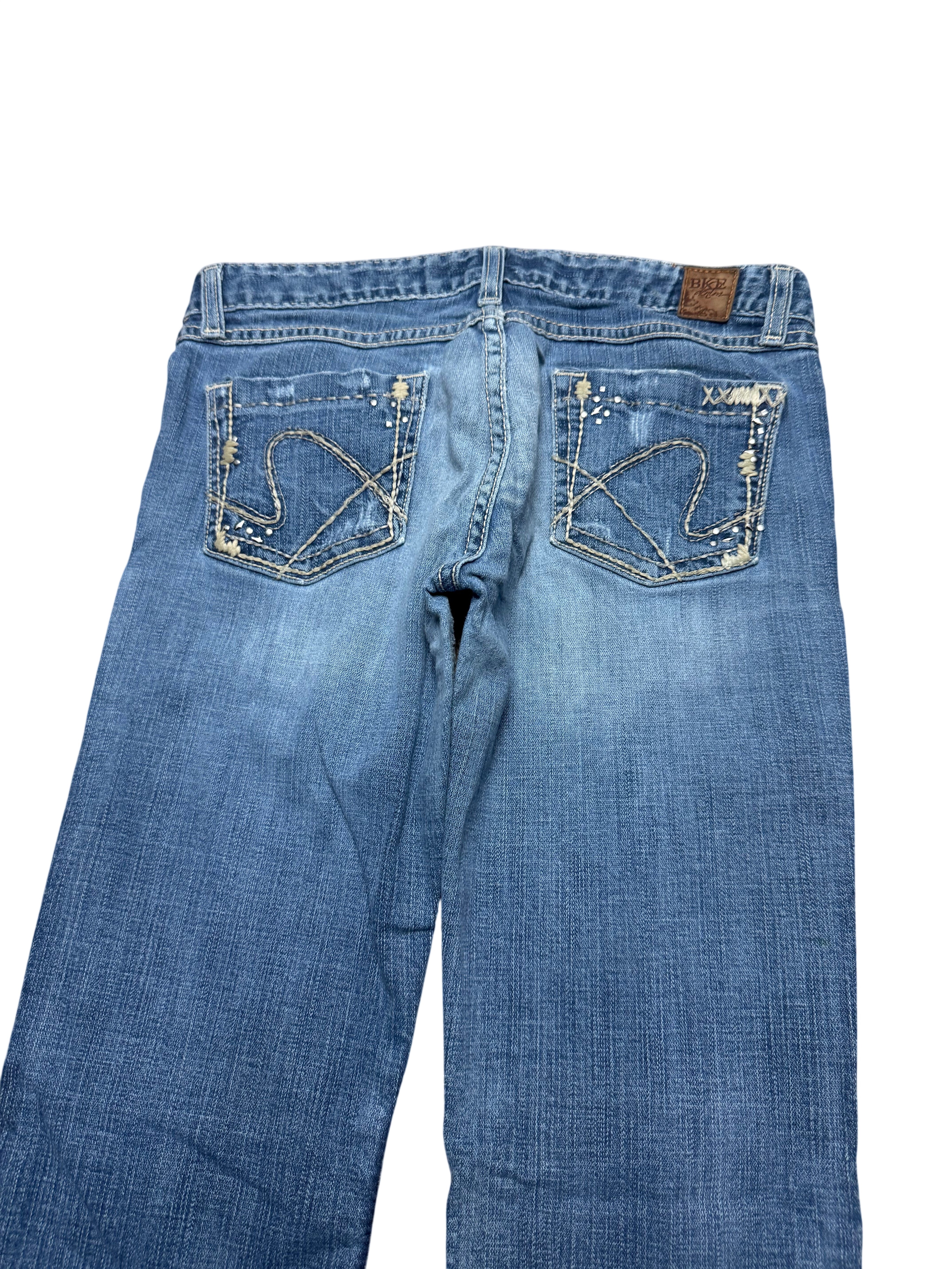 Y2K BOOTCUT WOMEN LOW WAIST JEANS (643)