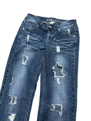 Y2K BOOTCUT WOMEN LOW WAIST JEANS (644)