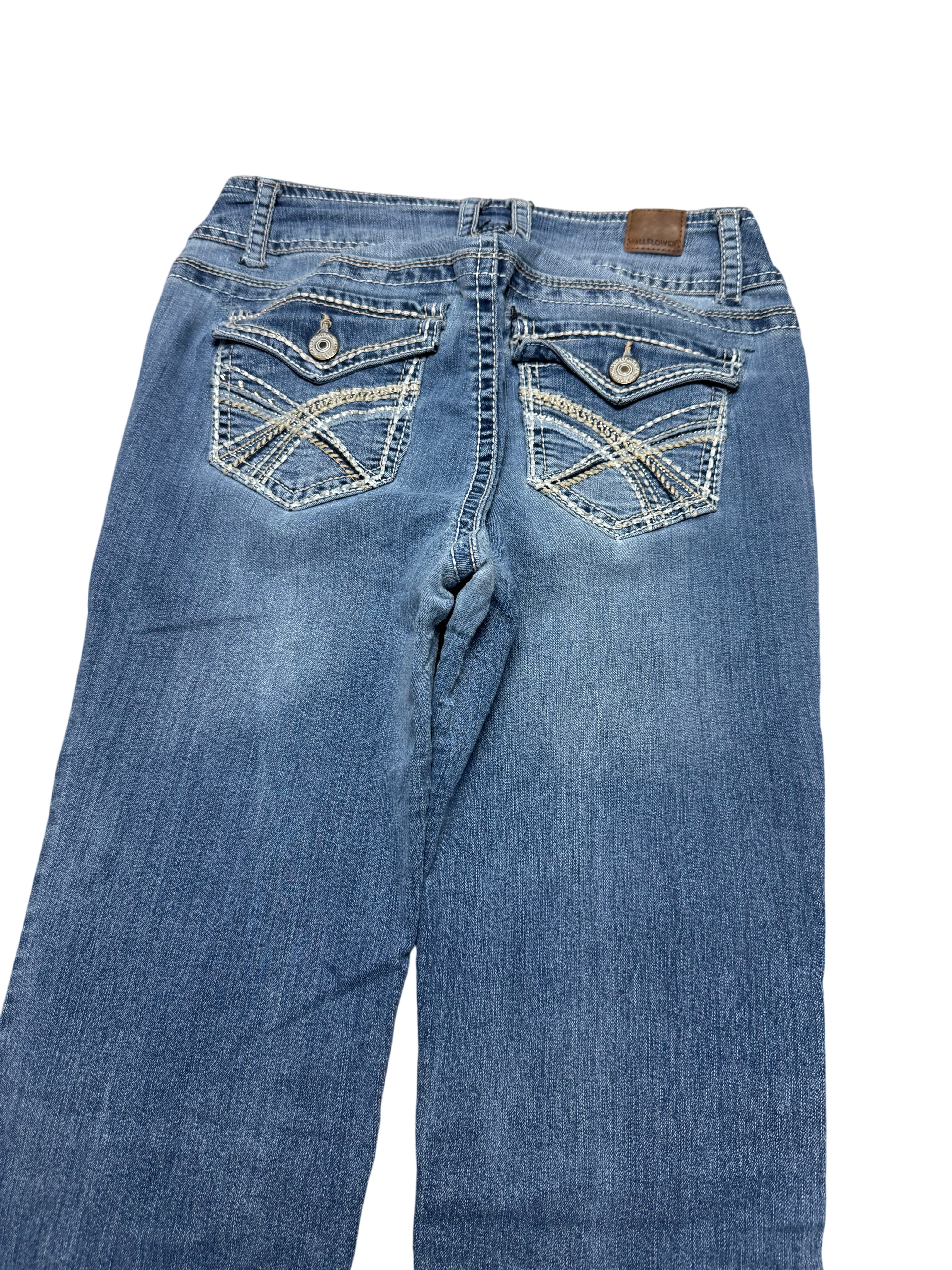 Y2K BOOTCUT WOMEN LOW WAIST JEANS (645)