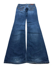 Y2K BOOTCUT WOMEN LOW WAIST JEANS (646)