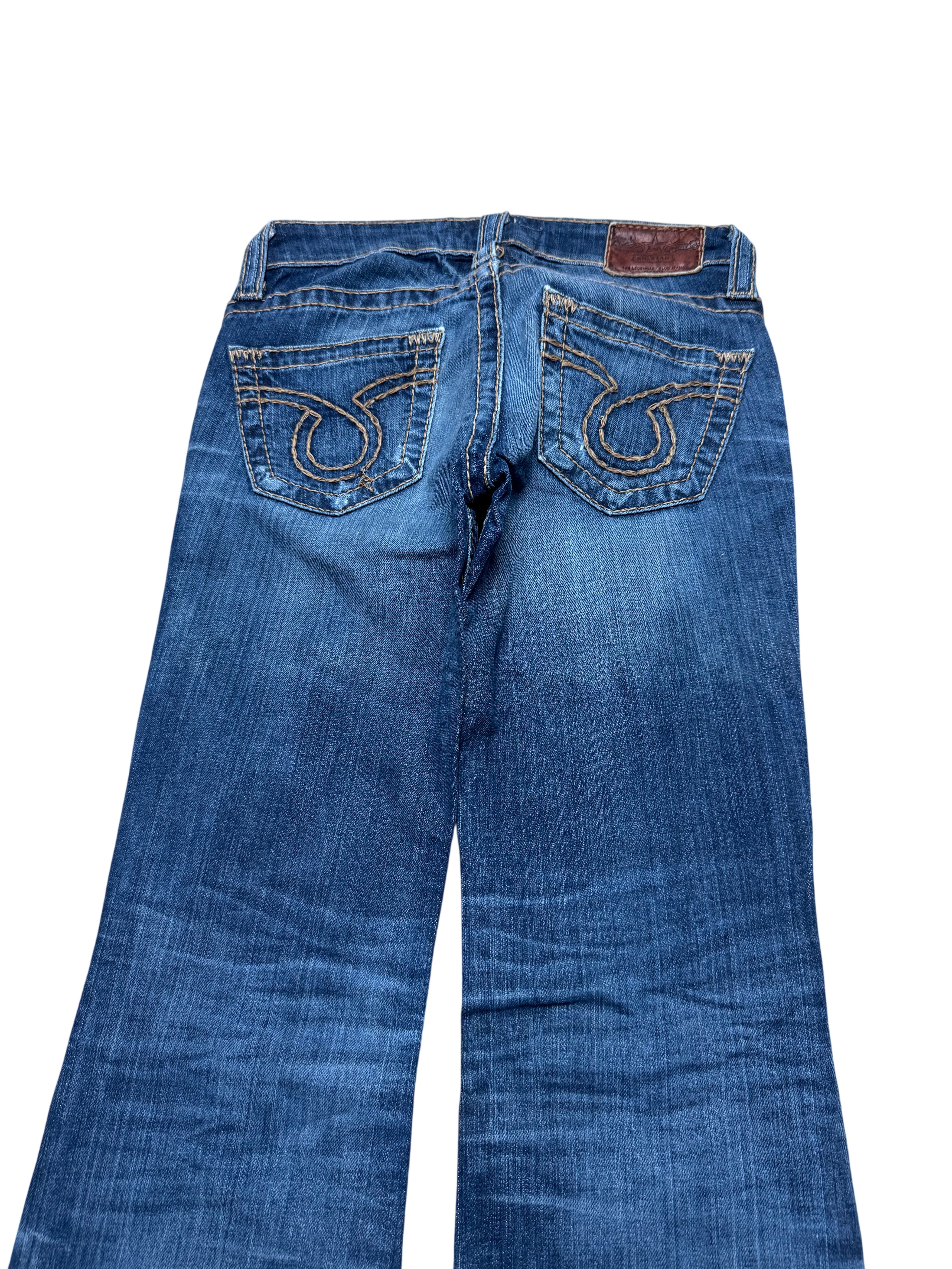 Y2K BOOTCUT WOMEN LOW WAIST JEANS (646)