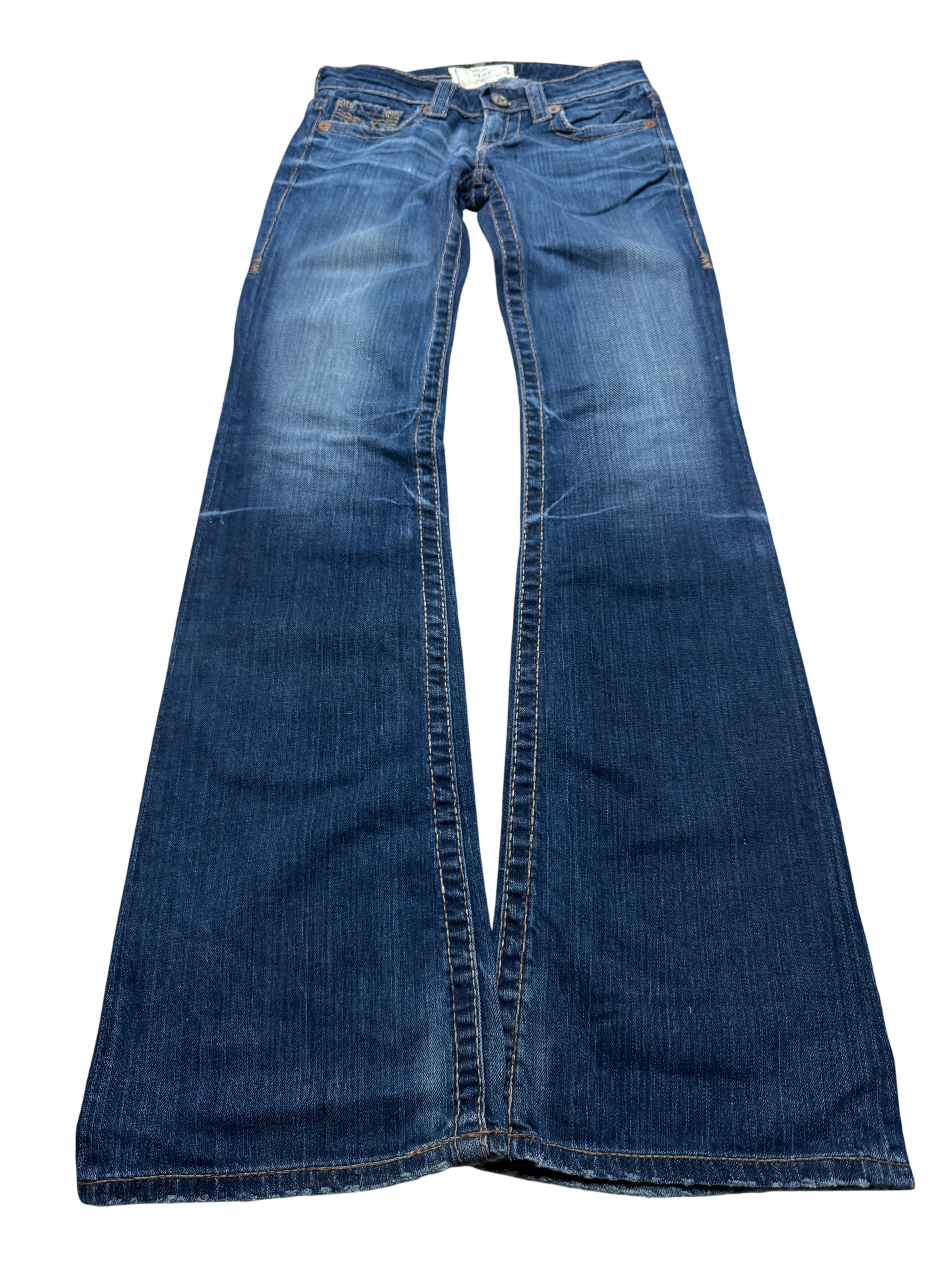 Y2K BOOTCUT WOMEN LOW WAIST JEANS (646)