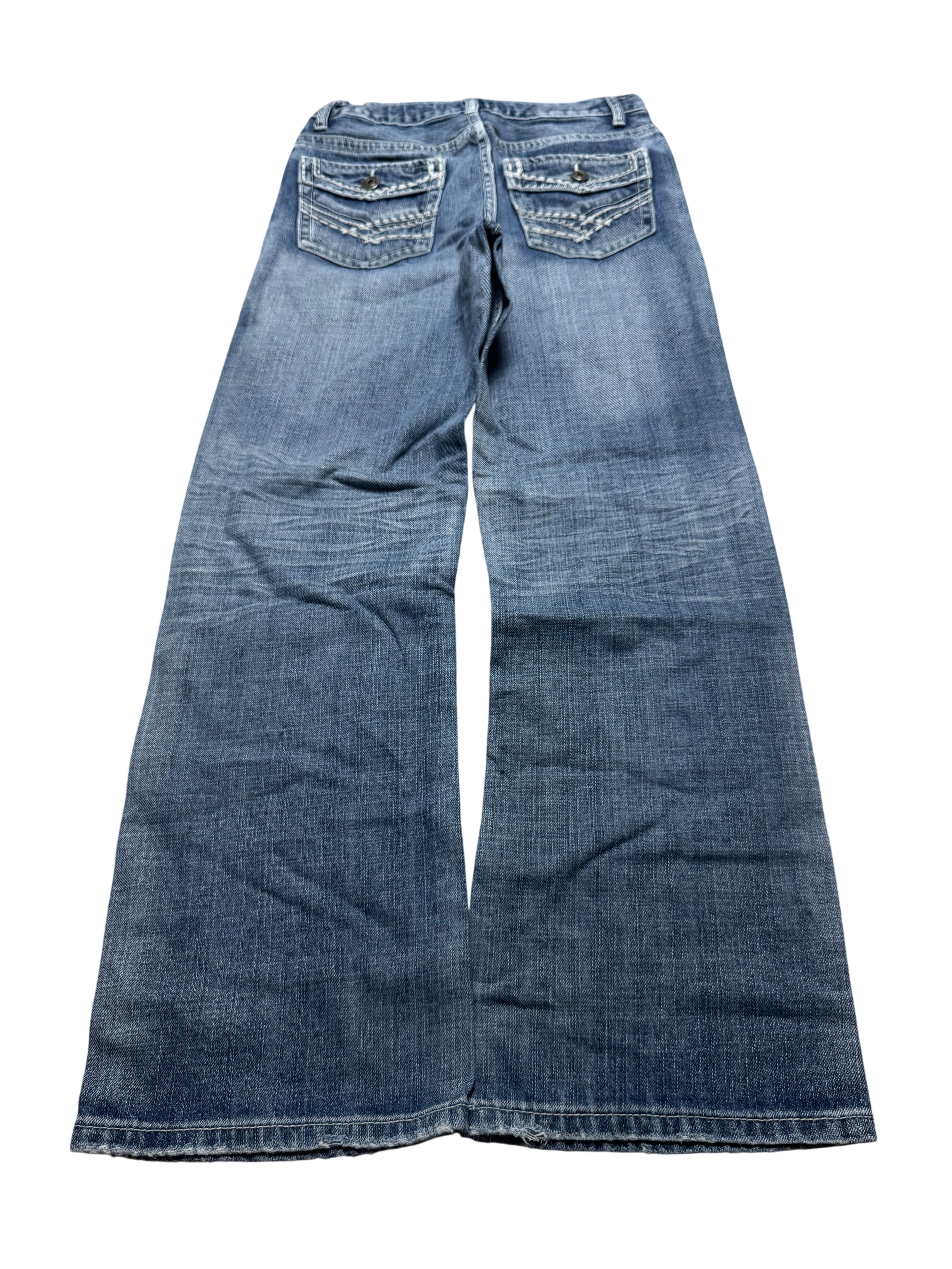 Y2K BOOTCUT WOMEN LOW WAIST JEANS (647)