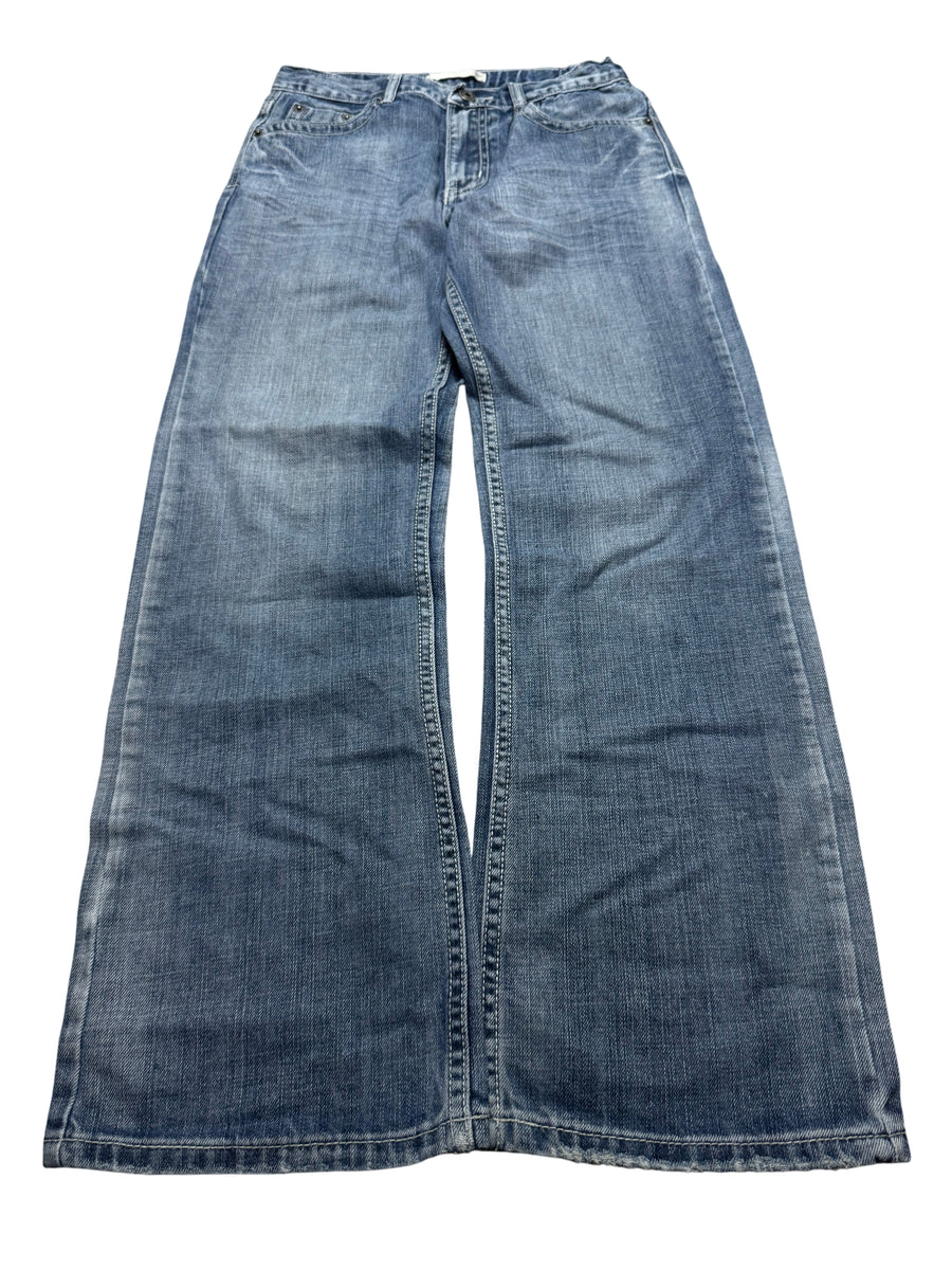 Y2K BOOTCUT WOMEN LOW WAIST JEANS (647)