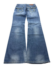 Y2K BOOTCUT WOMEN LOW WAIST JEANS (648)