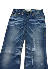Y2K BOOTCUT WOMEN LOW WAIST JEANS (648)