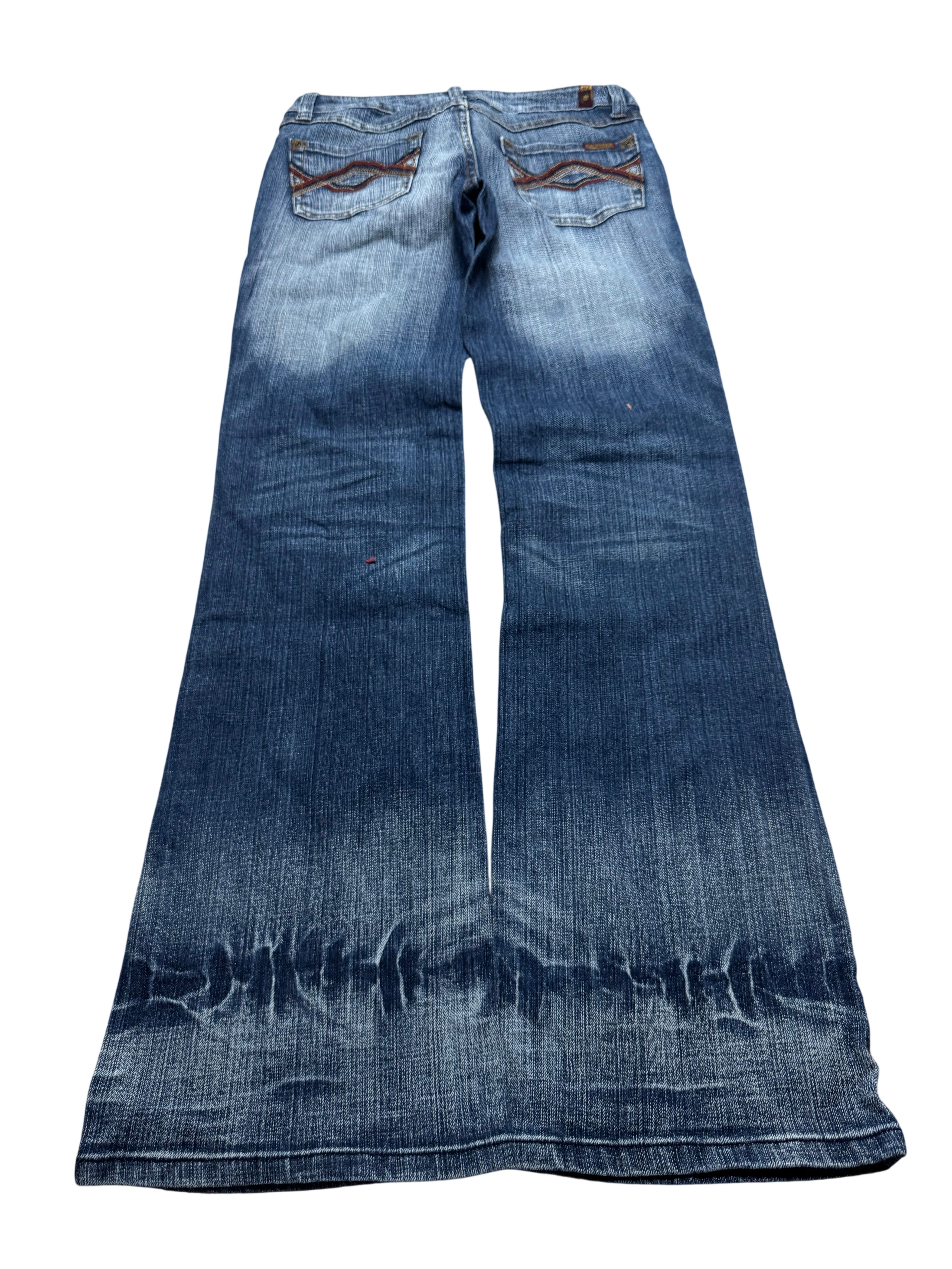 Y2K BOOTCUT WOMEN LOW WAIST JEANS (649)