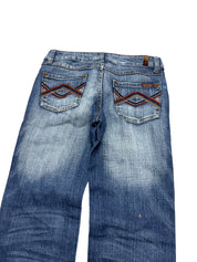 Y2K BOOTCUT WOMEN LOW WAIST JEANS (649)