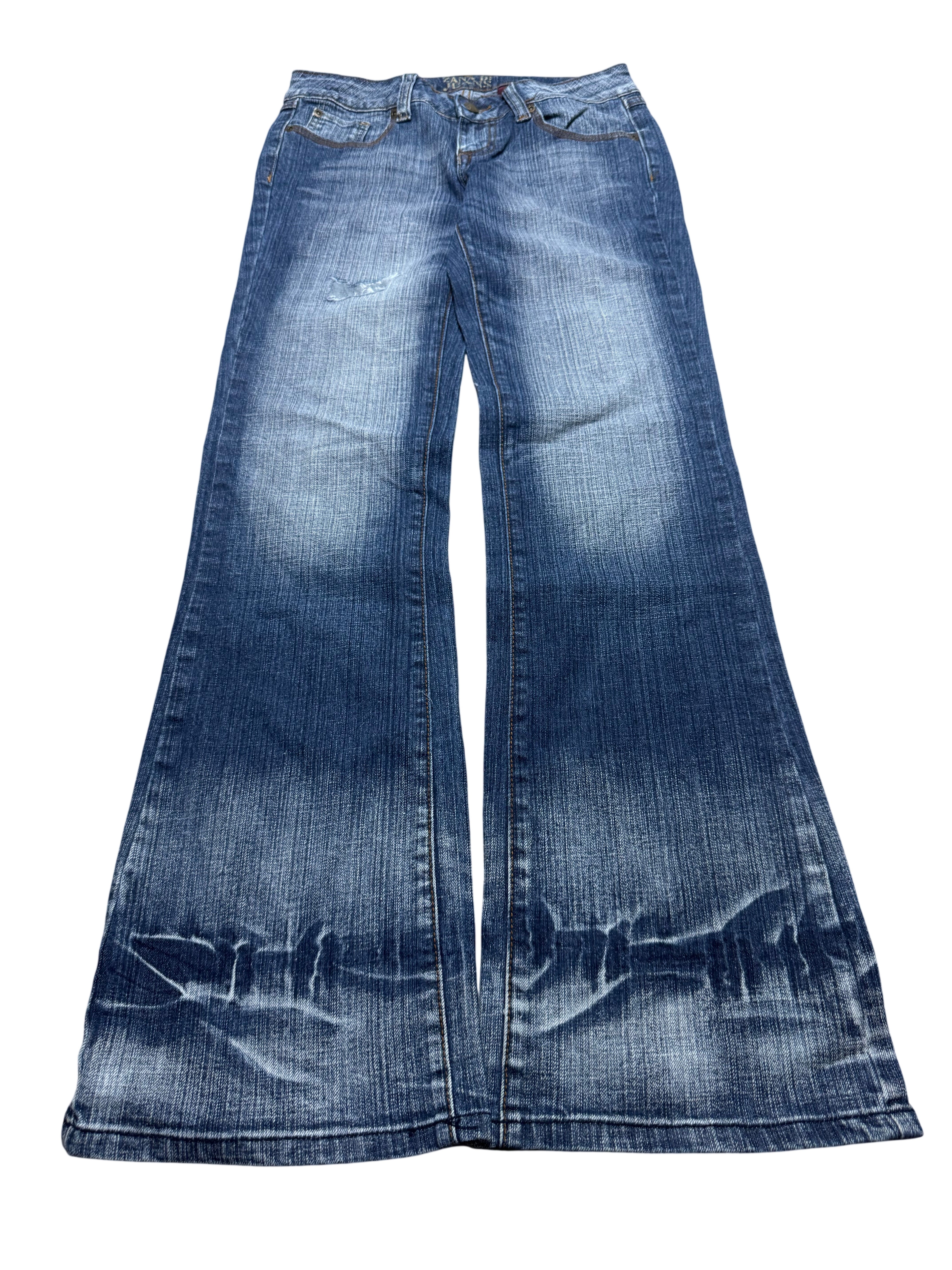 Y2K BOOTCUT WOMEN LOW WAIST JEANS (649)