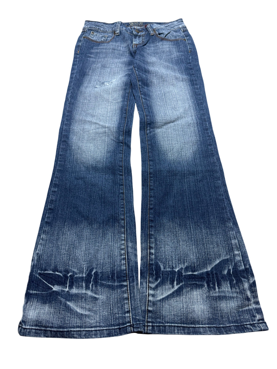 Y2K BOOTCUT WOMEN LOW WAIST JEANS (649)