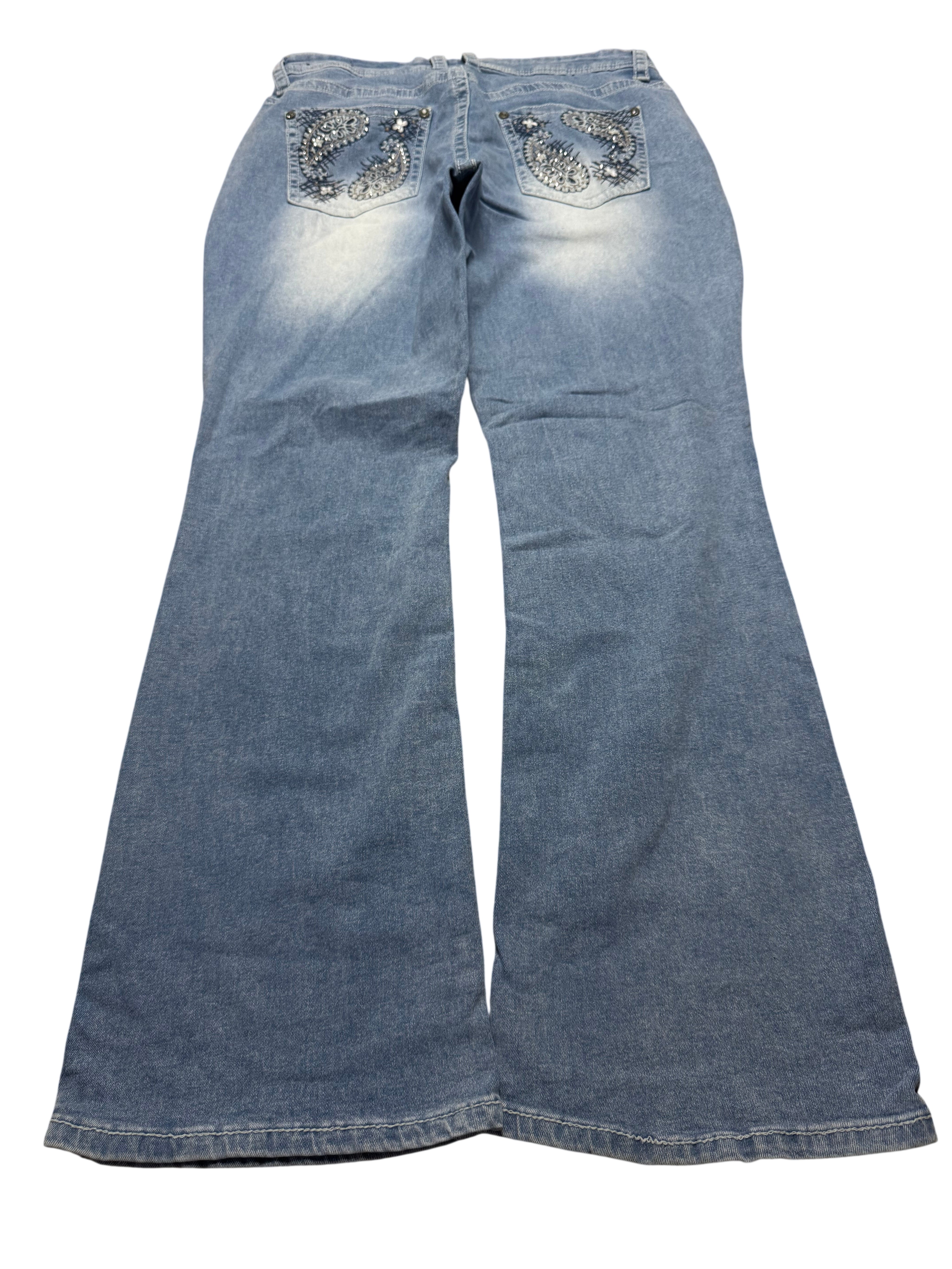 Y2K BOOTCUT WOMEN LOW WAIST JEANS (630)