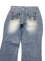 Y2K BOOTCUT WOMEN LOW WAIST JEANS (630)