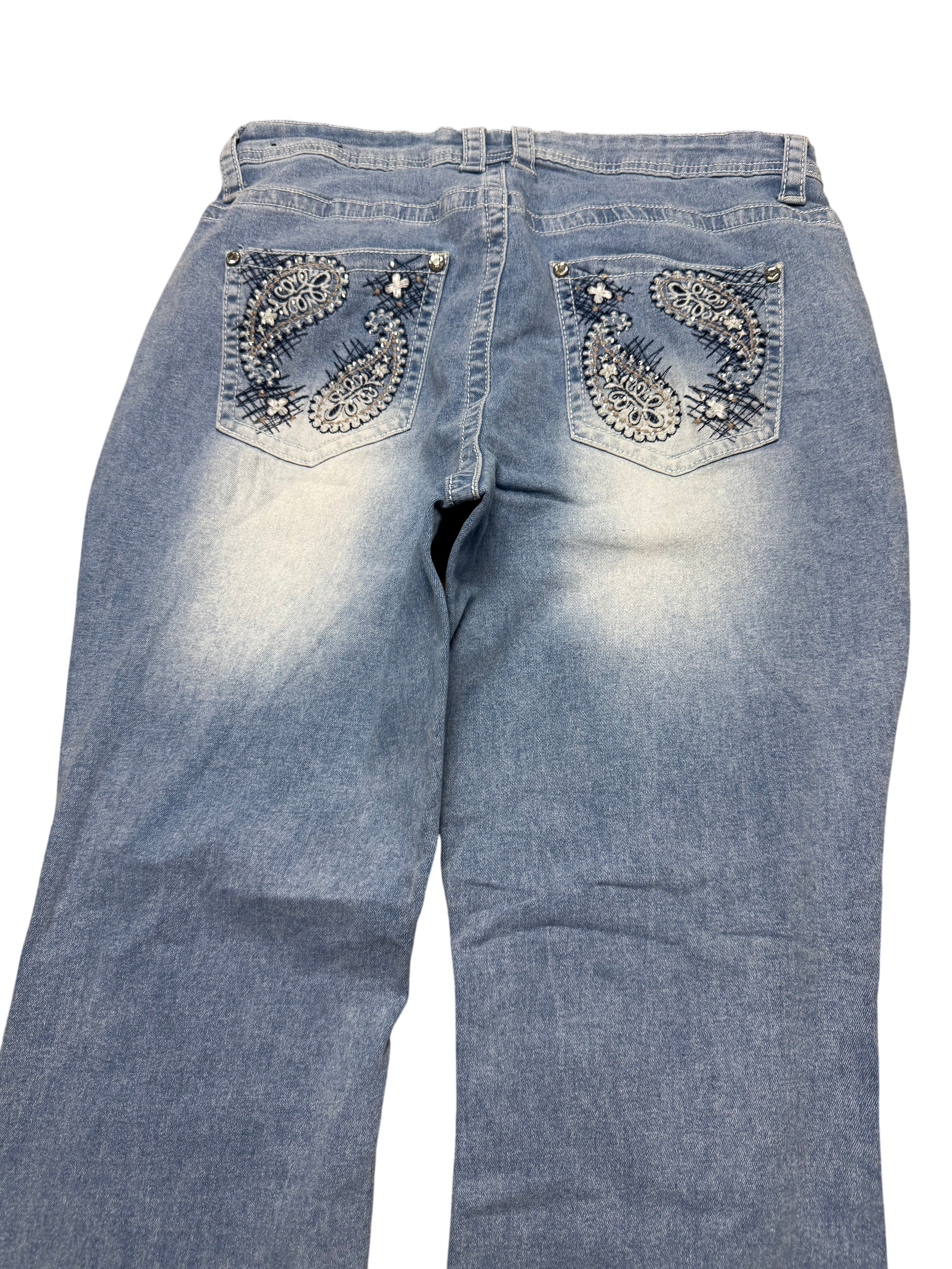 Y2K BOOTCUT WOMEN LOW WAIST JEANS (630)