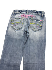 Y2K BOOTCUT WOMEN LOW WAIST JEANS (631)