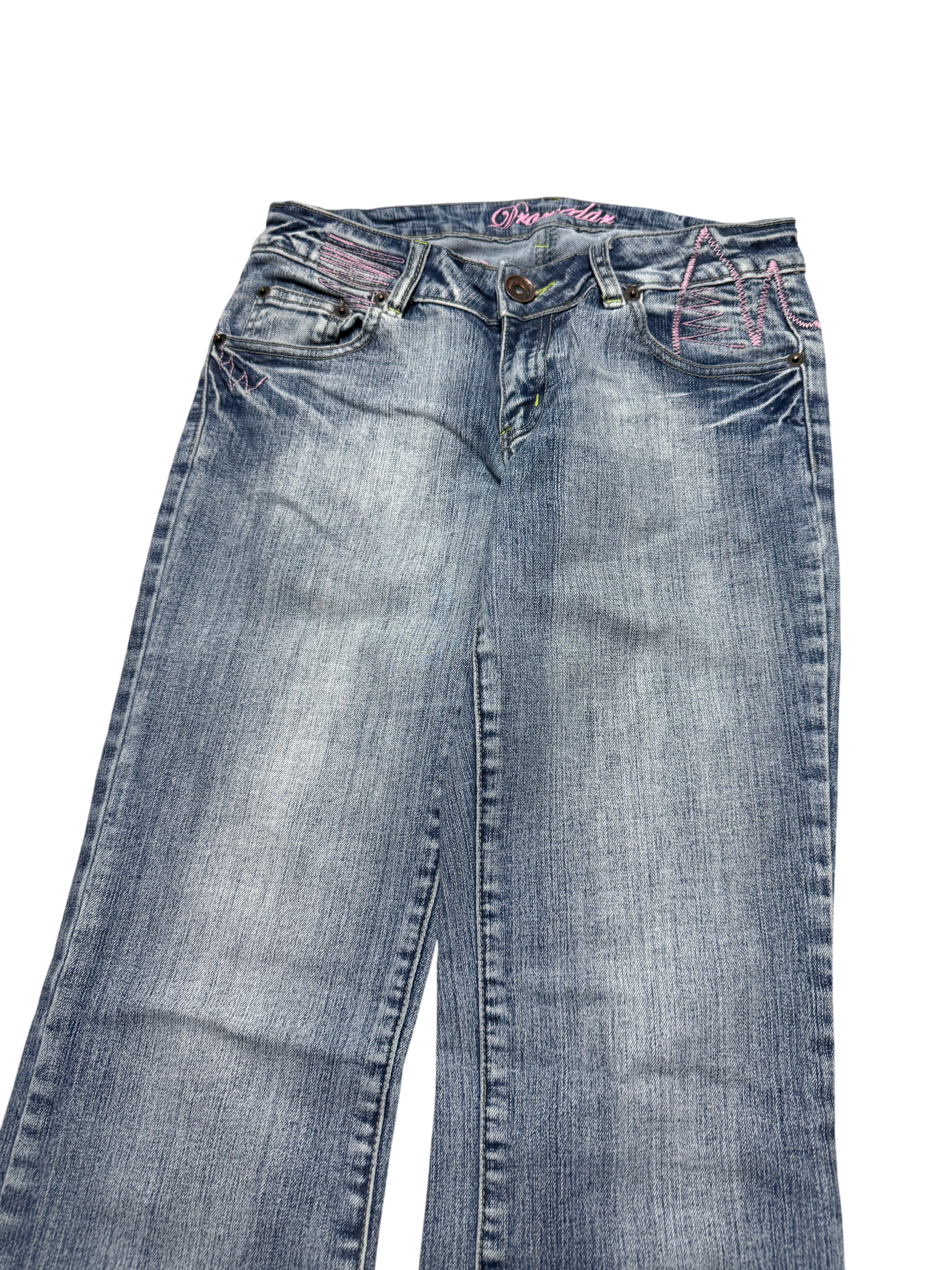 Y2K BOOTCUT WOMEN LOW WAIST JEANS (631)