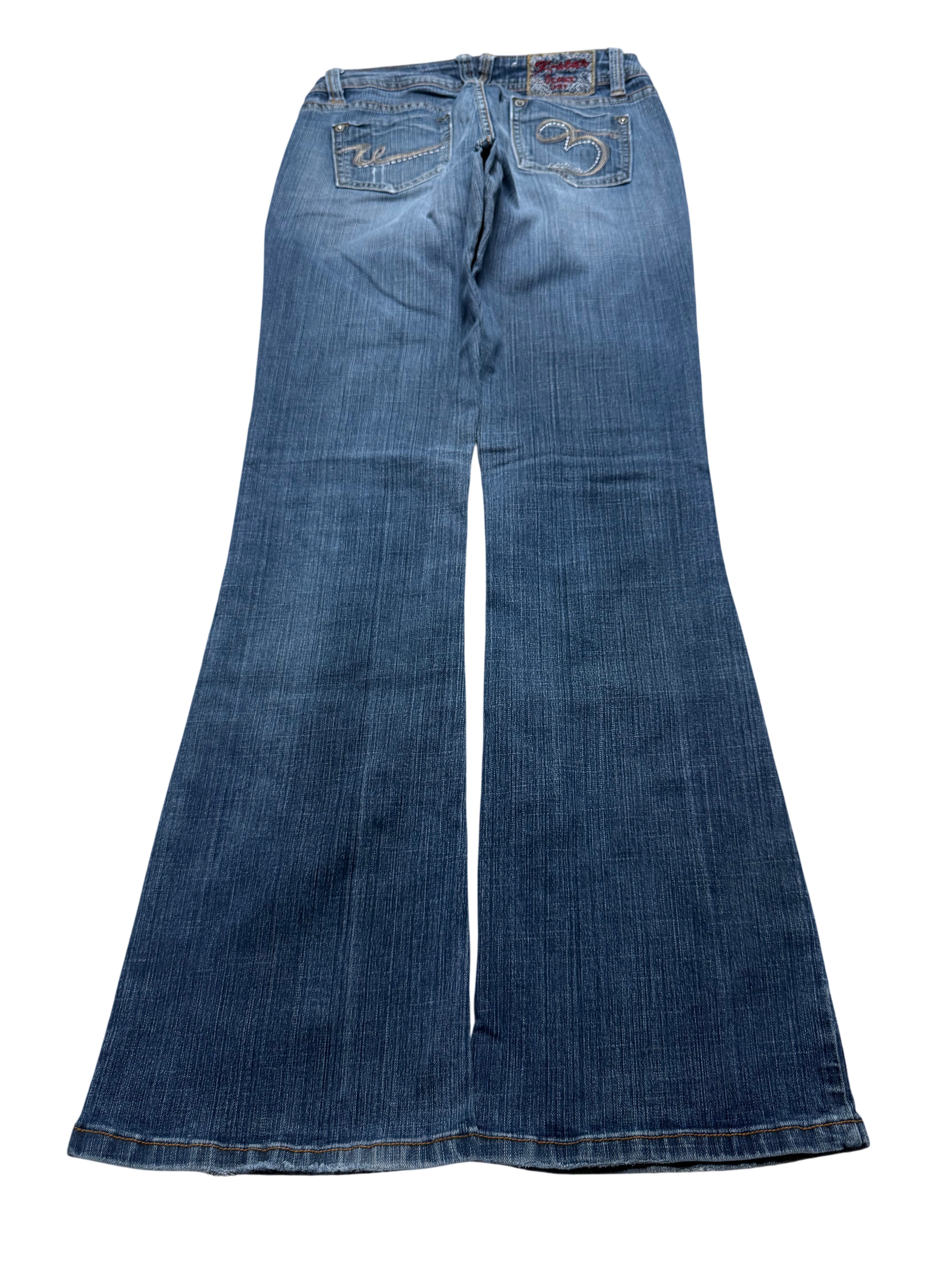 Y2K BOOTCUT WOMEN LOW WAIST JEANS (632)
