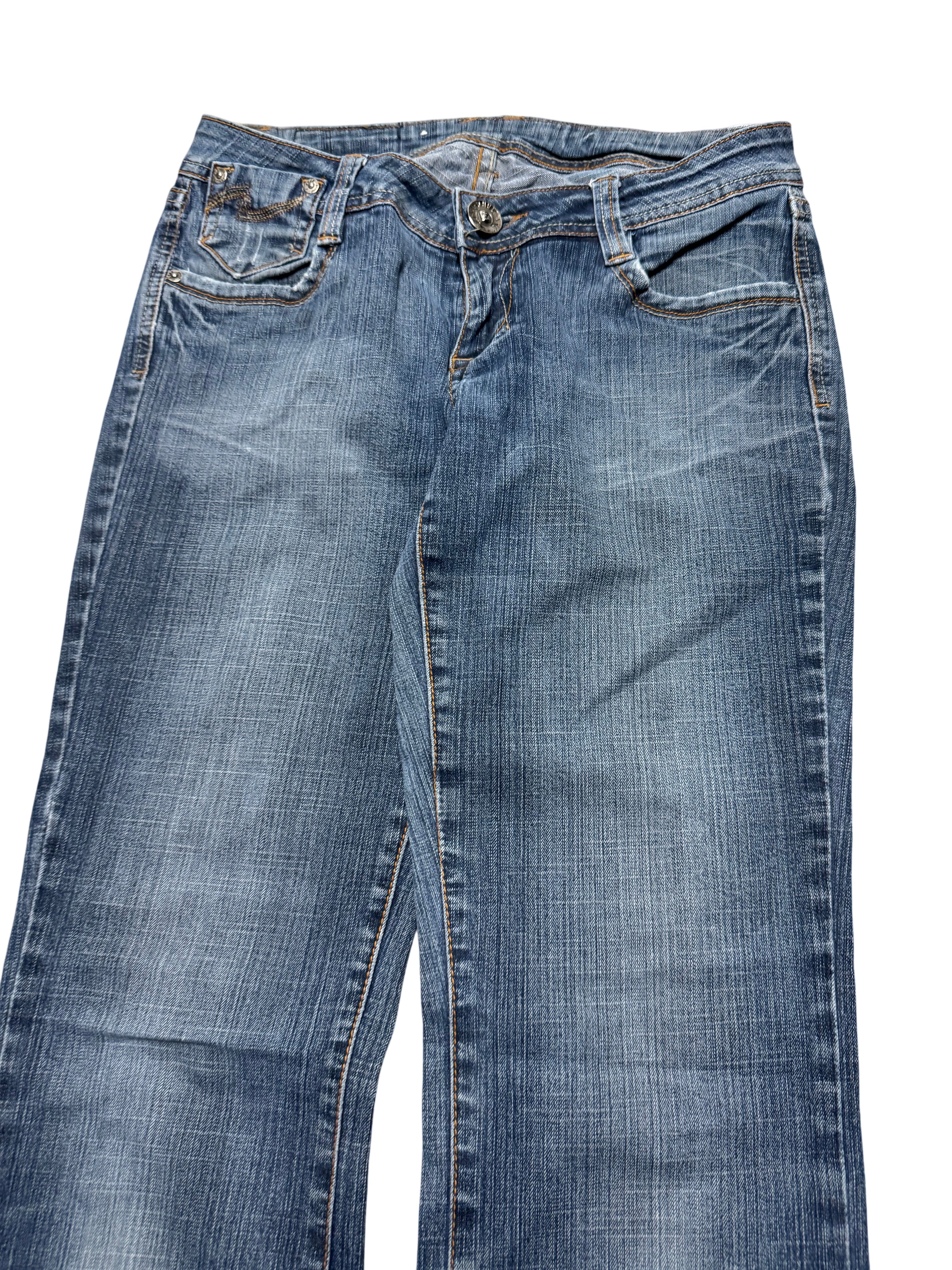 Y2K BOOTCUT WOMEN LOW WAIST JEANS (632)