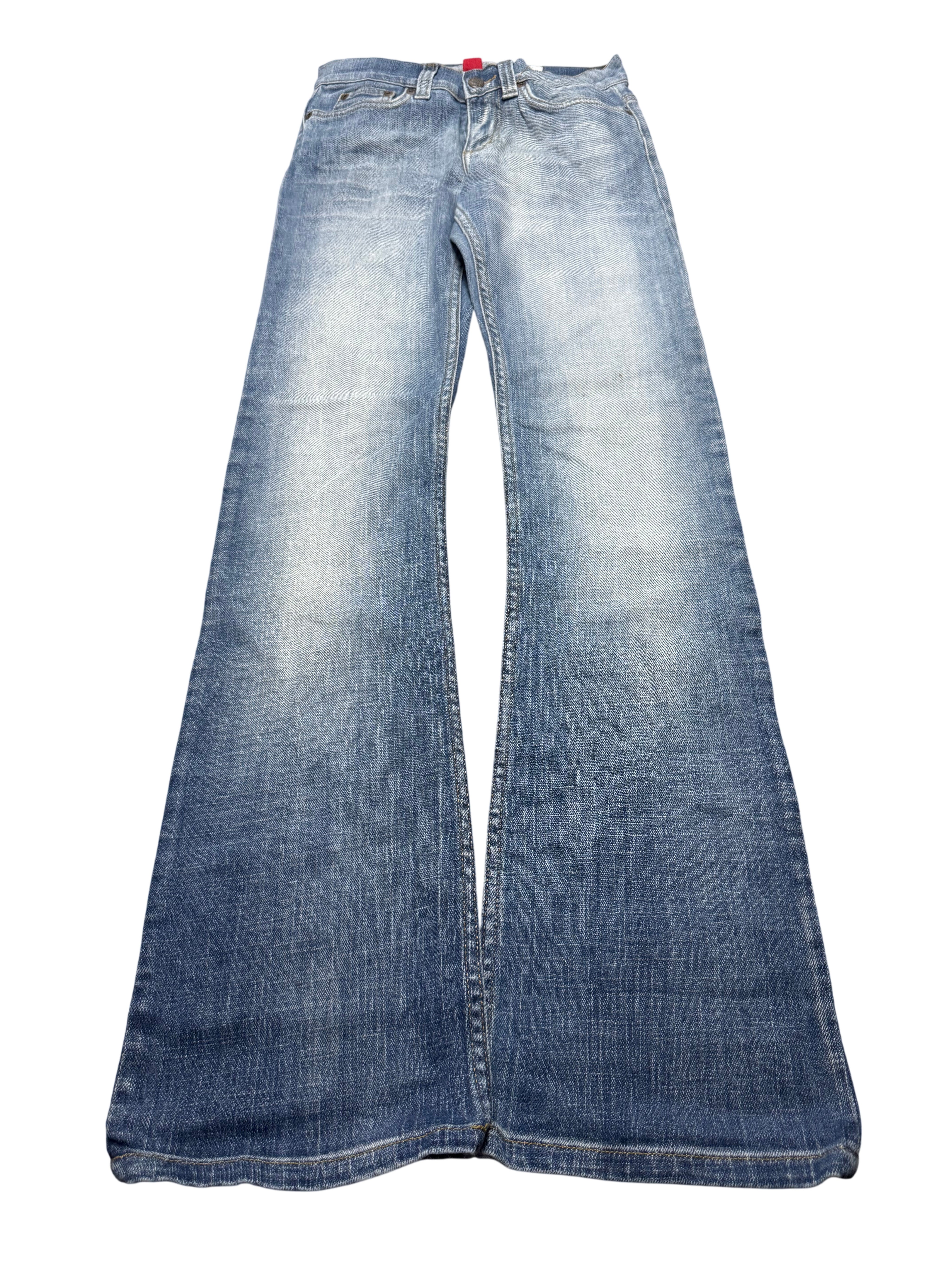 Y2K BOOTCUT WOMEN LOW WAIST JEANS (633)