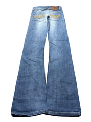 Y2K BOOTCUT WOMEN LOW WAIST JEANS (633)
