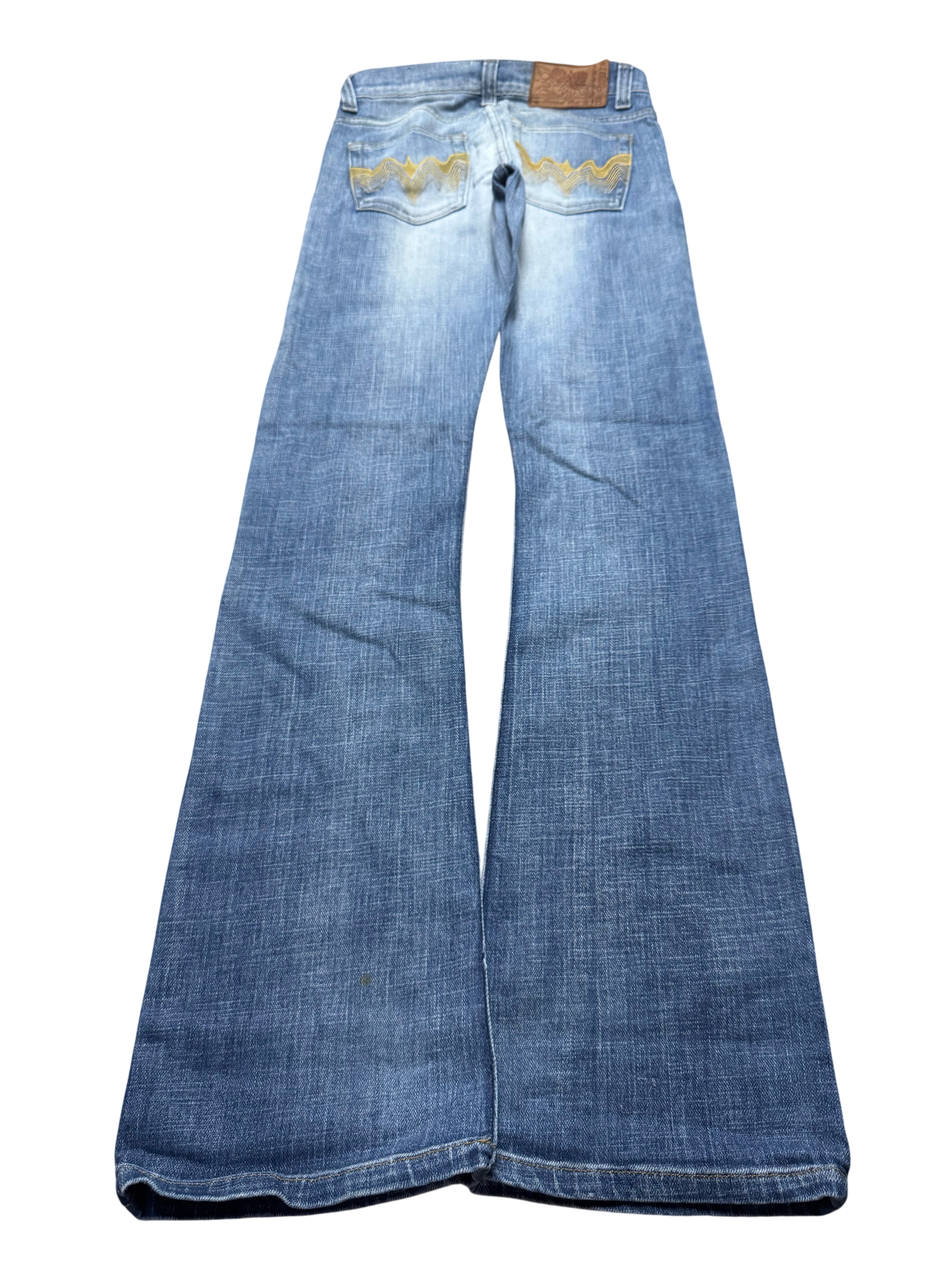 Y2K BOOTCUT WOMEN LOW WAIST JEANS (633)
