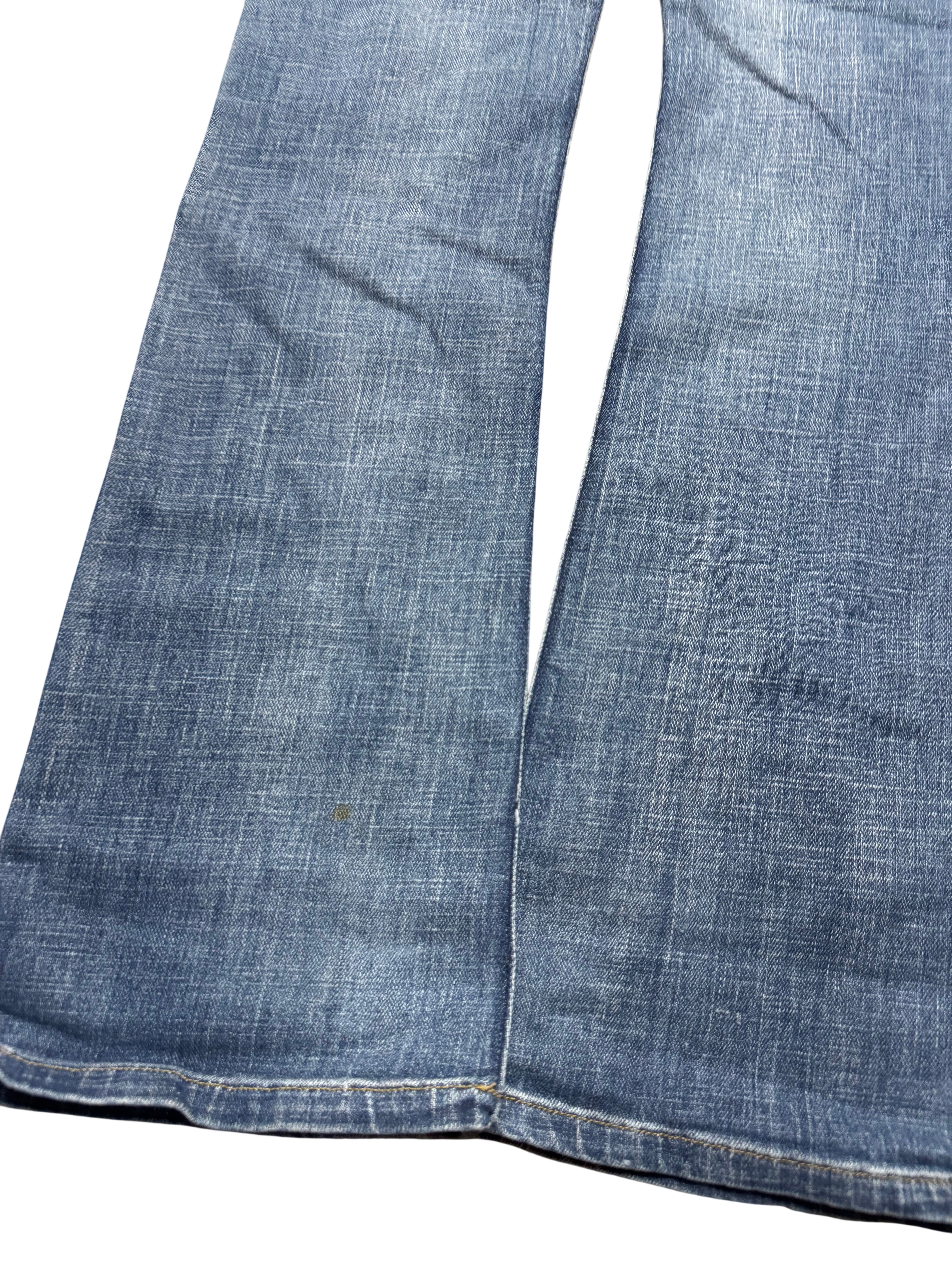 Y2K BOOTCUT WOMEN LOW WAIST JEANS (633)