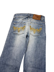 Y2K BOOTCUT WOMEN LOW WAIST JEANS (633)