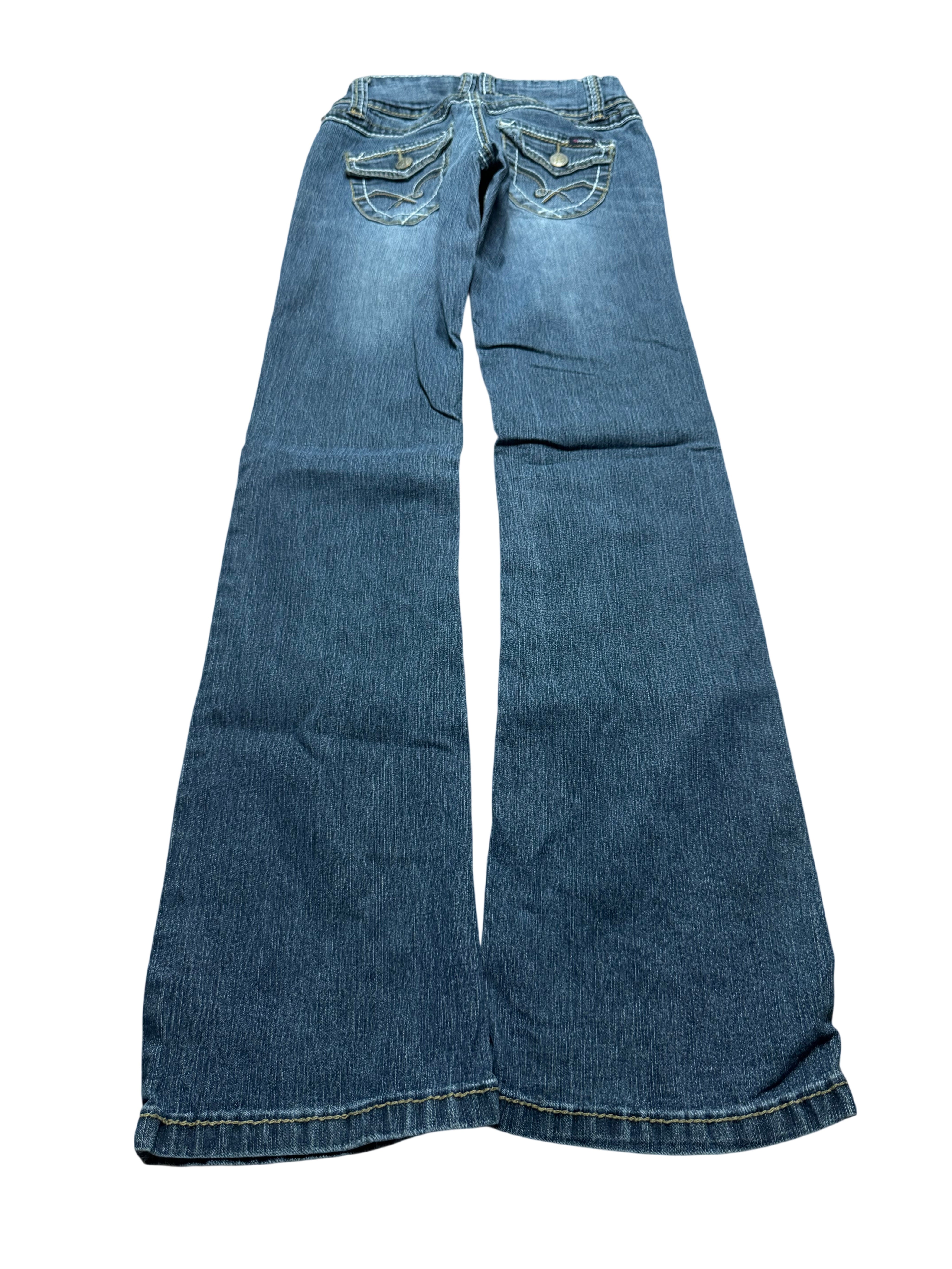 Y2K BOOTCUT WOMEN LOW WAIST JEANS (634)