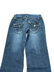 Y2K BOOTCUT WOMEN LOW WAIST JEANS (634)