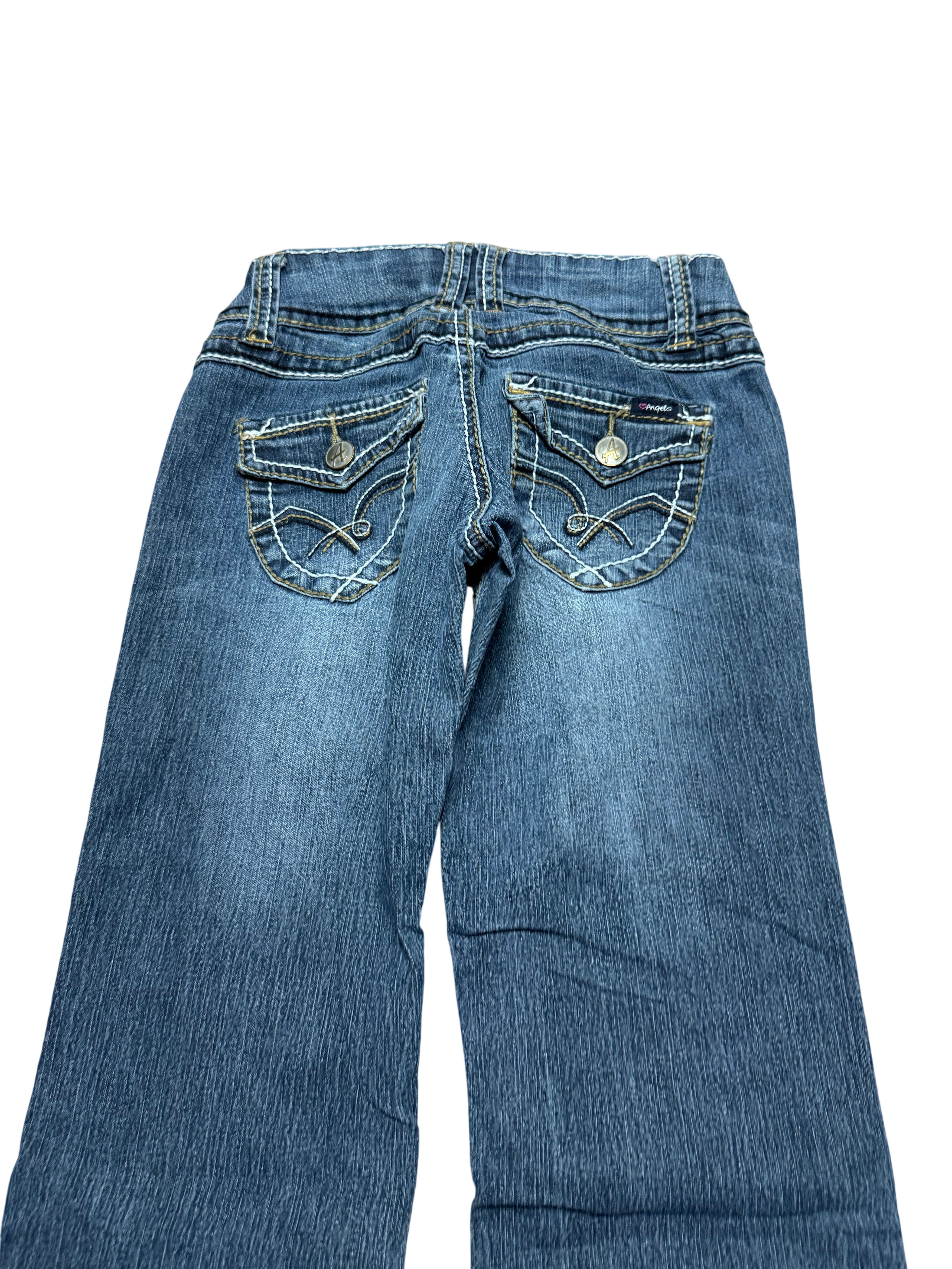 Y2K BOOTCUT WOMEN LOW WAIST JEANS (634)