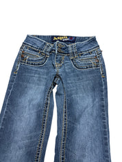 Y2K BOOTCUT WOMEN LOW WAIST JEANS (634)
