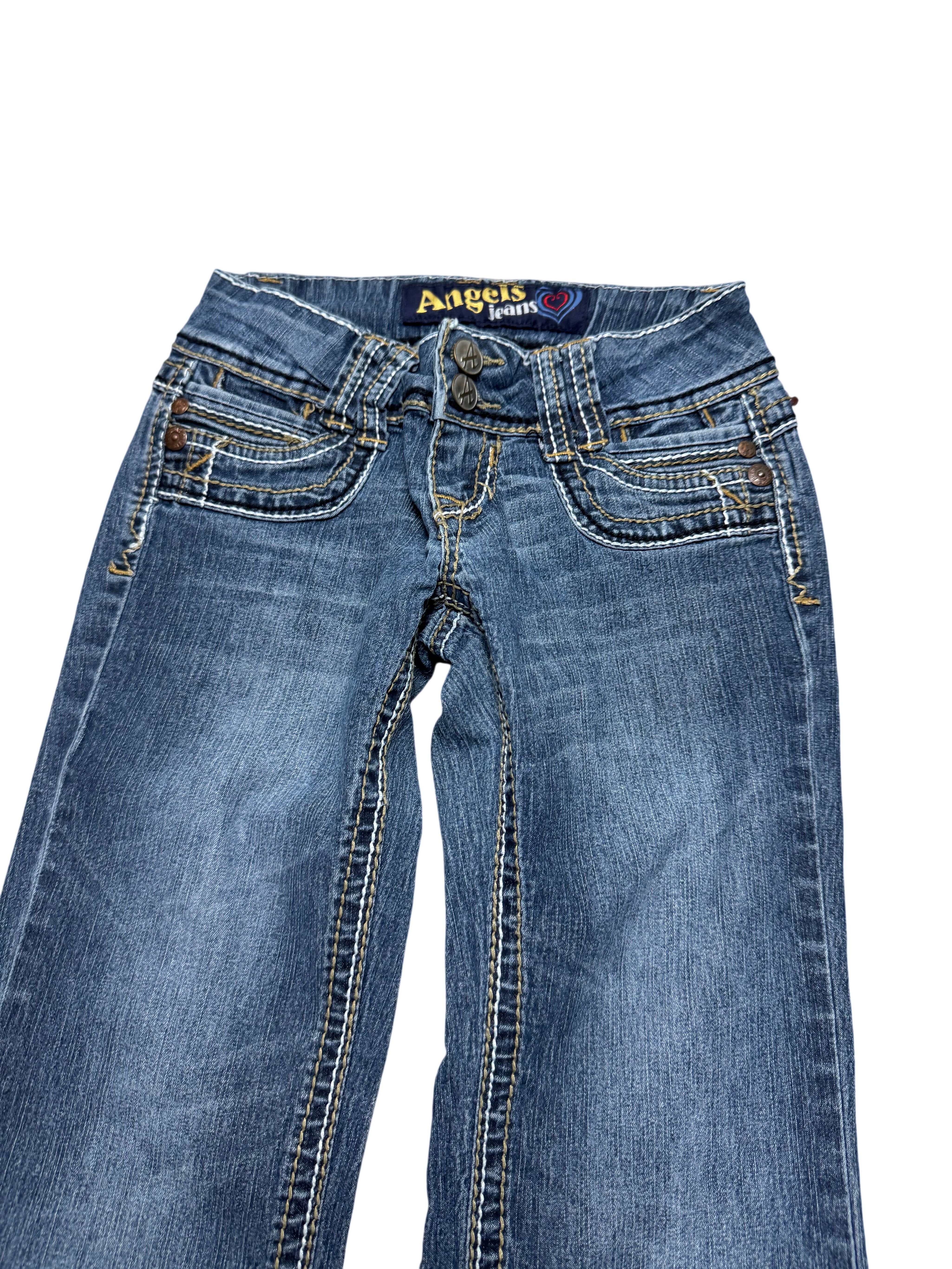 Y2K BOOTCUT WOMEN LOW WAIST JEANS (634)