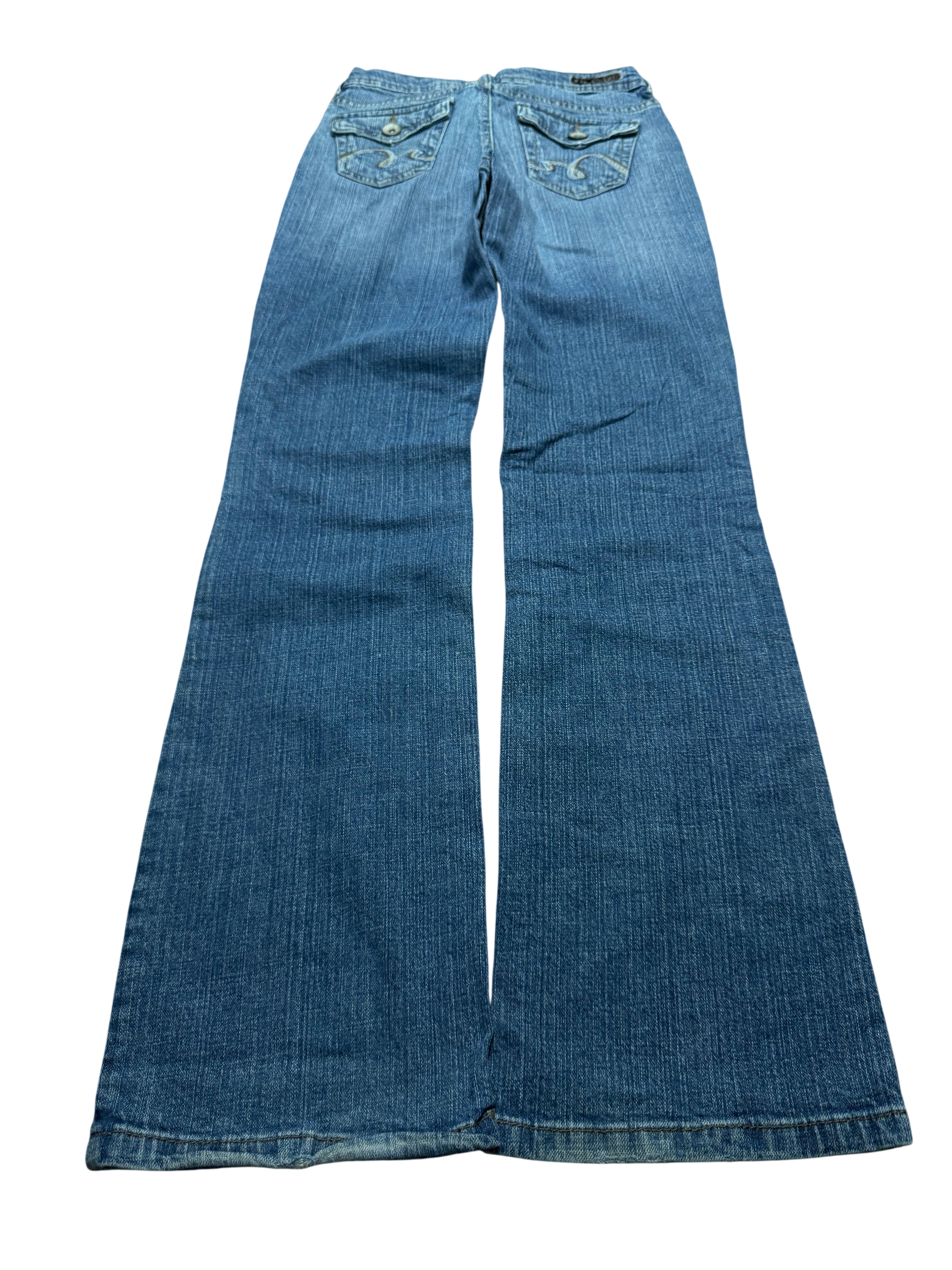 Y2K BOOTCUT WOMEN LOW WAIST JEANS (635)