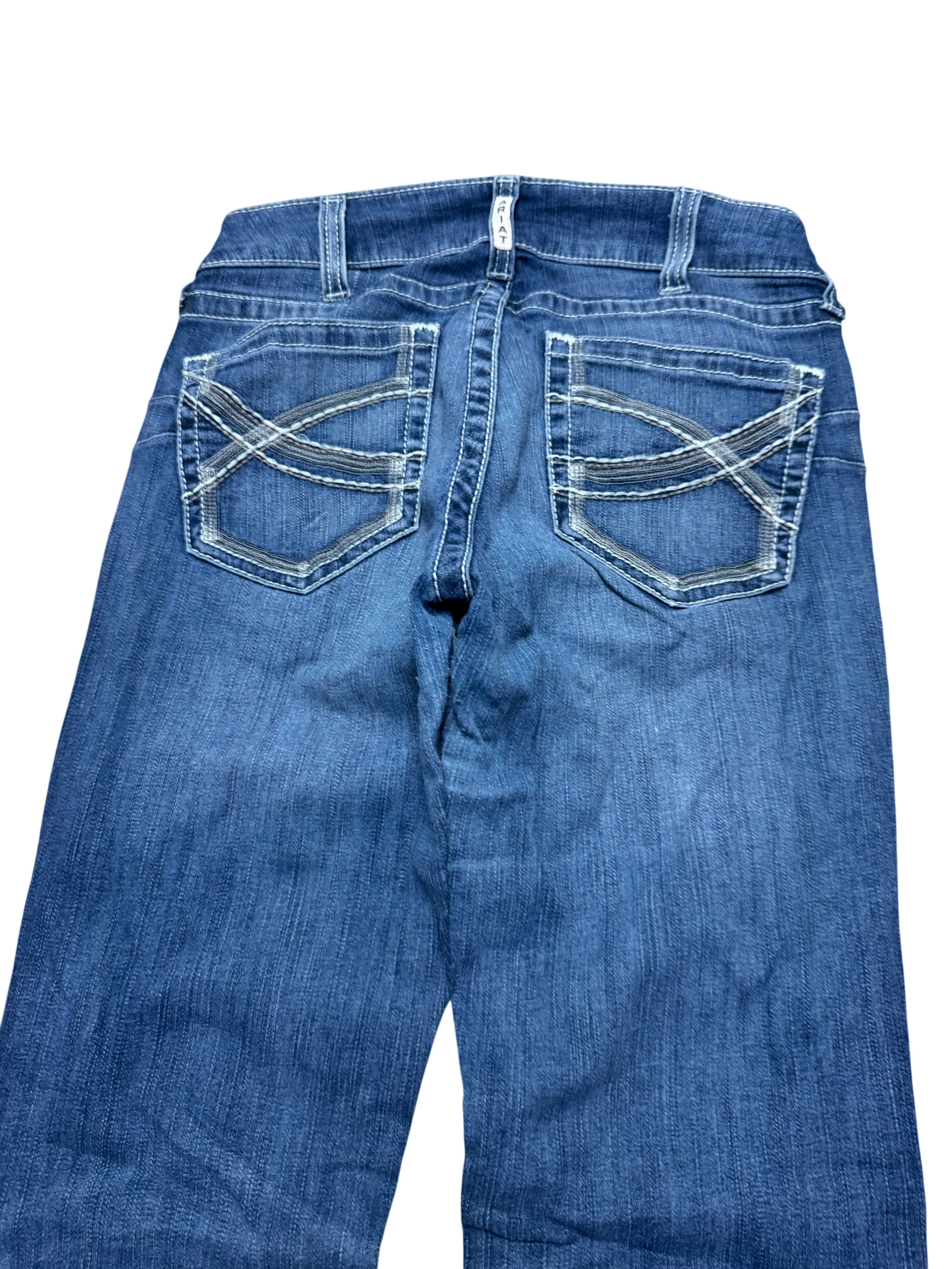 Y2K BOOTCUT WOMEN LOW WAIST JEANS (636)