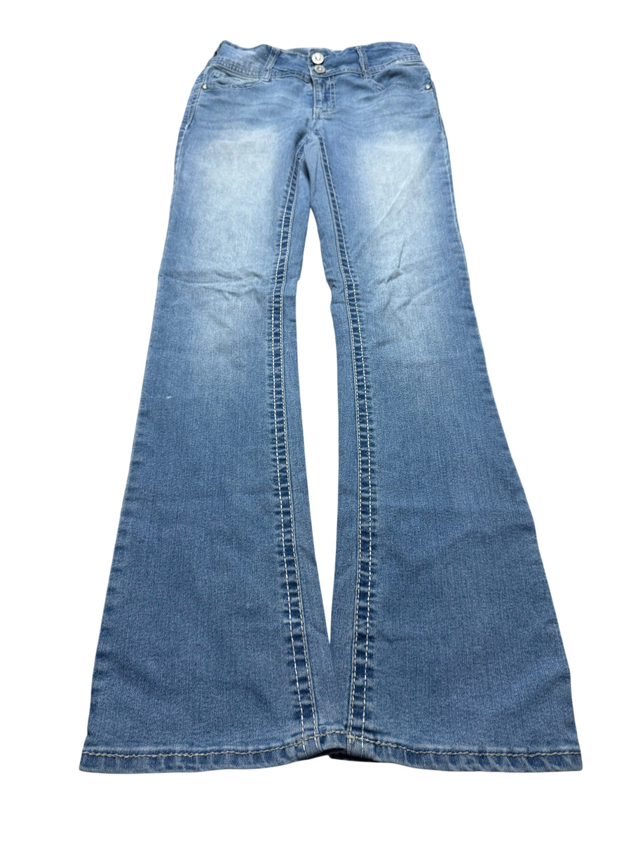Y2K BOOTCUT WOMEN LOW WAIST JEANS (637)