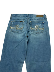 Y2K BOOTCUT WOMEN LOW WAIST JEANS (600)