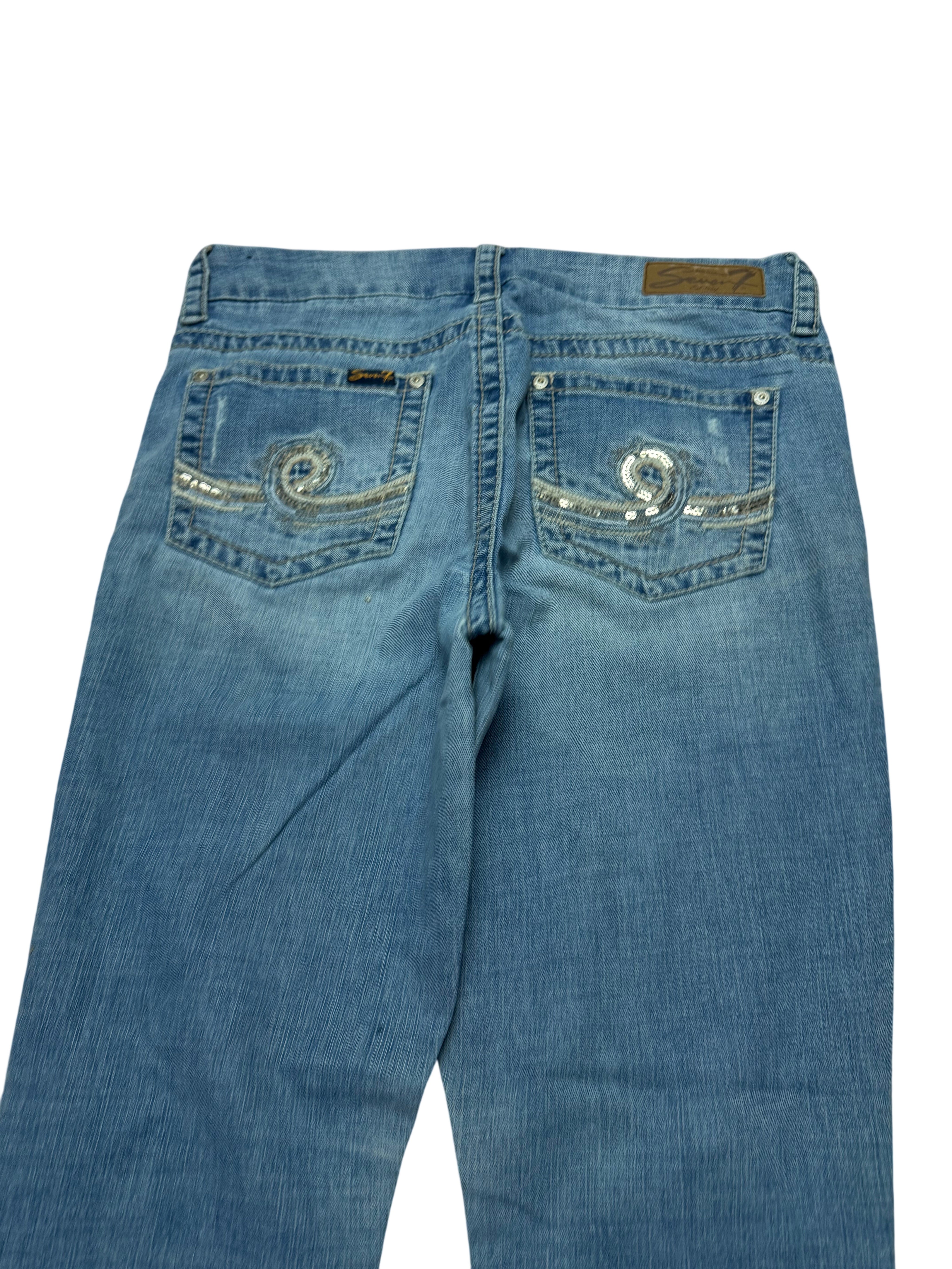 Y2K BOOTCUT WOMEN LOW WAIST JEANS (600)
