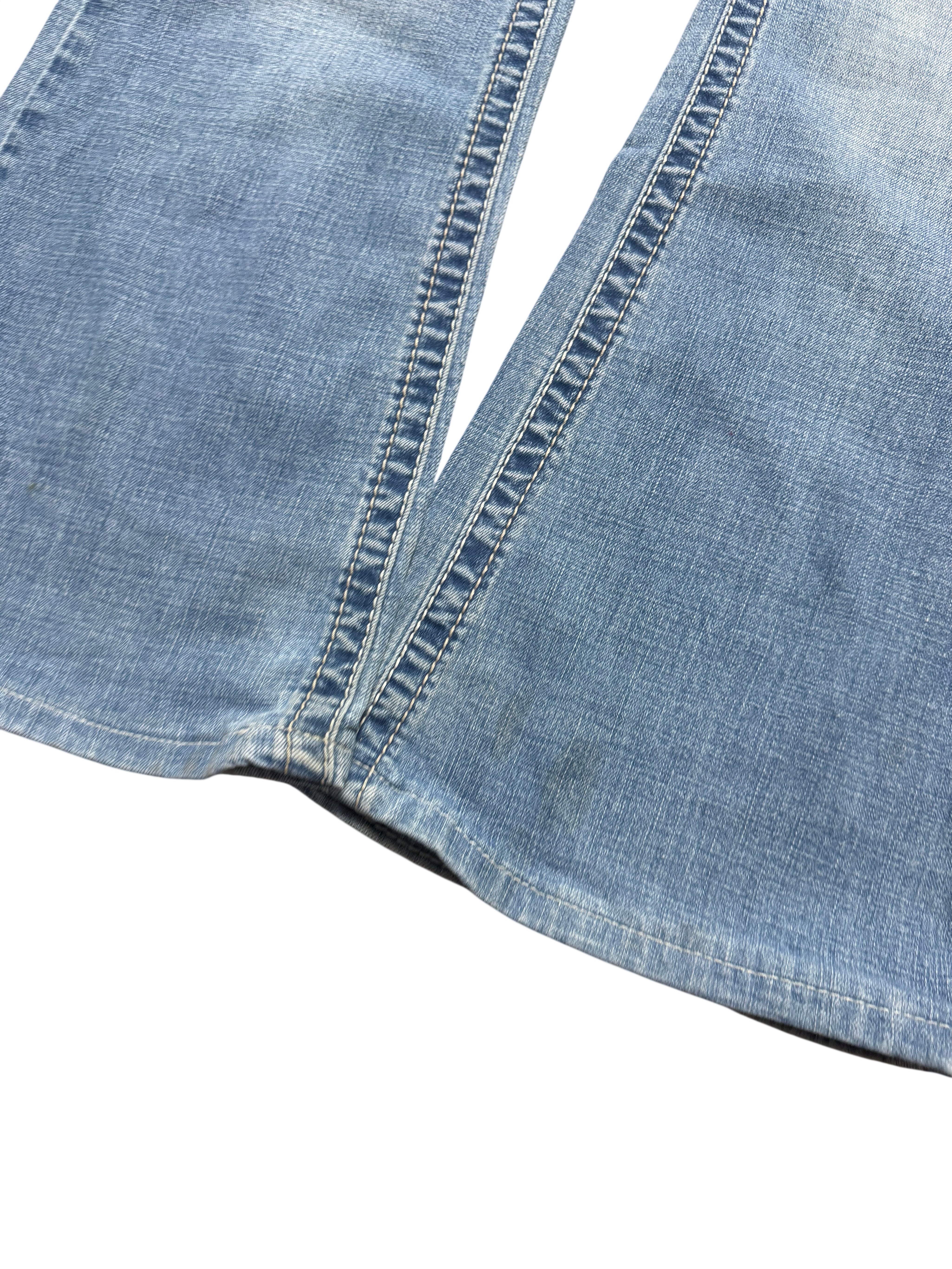 Y2K BOOTCUT WOMEN LOW WAIST JEANS (600)