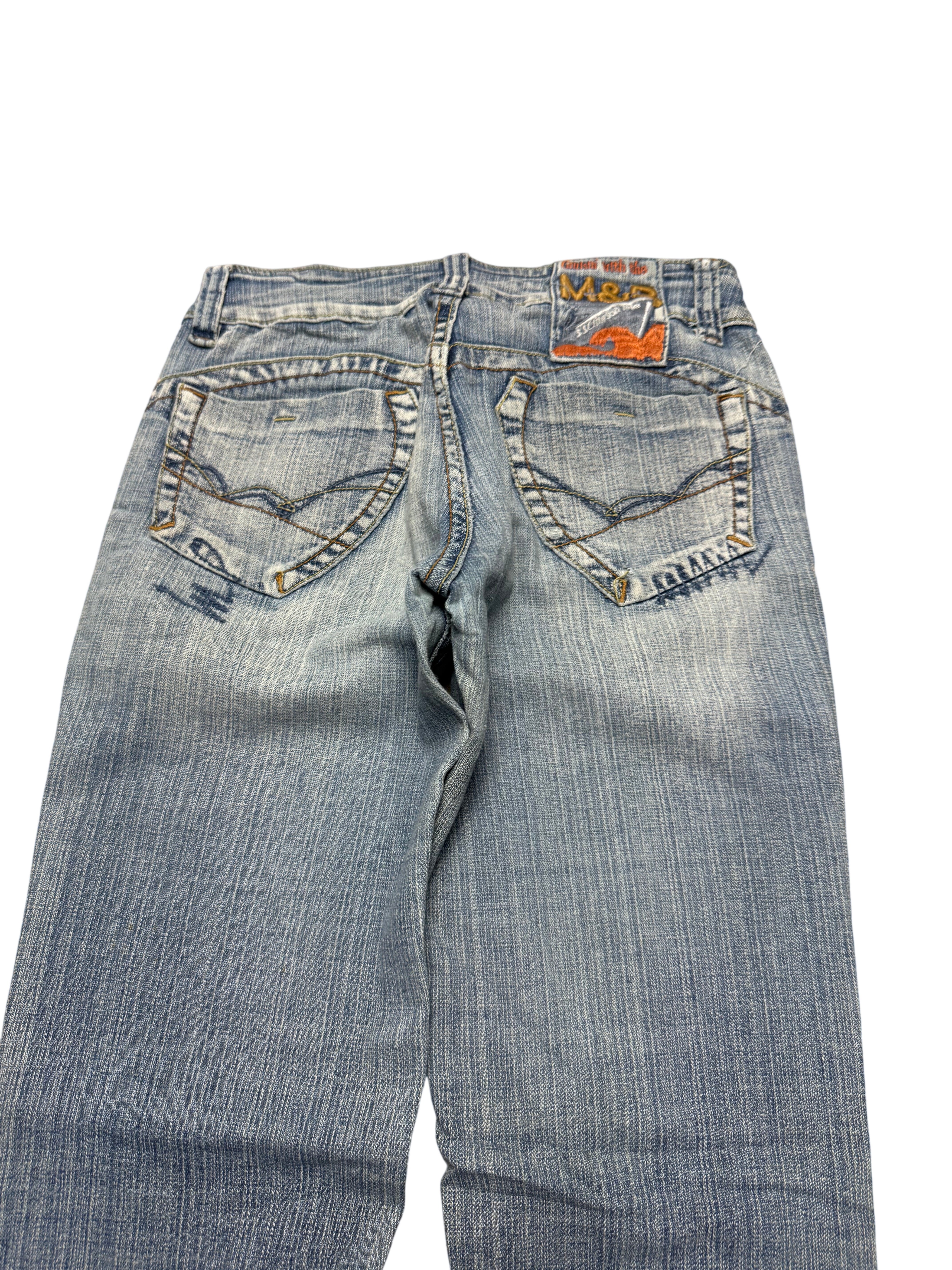 Y2K BOOTCUT WOMEN LOW WAIST JEANS (601)