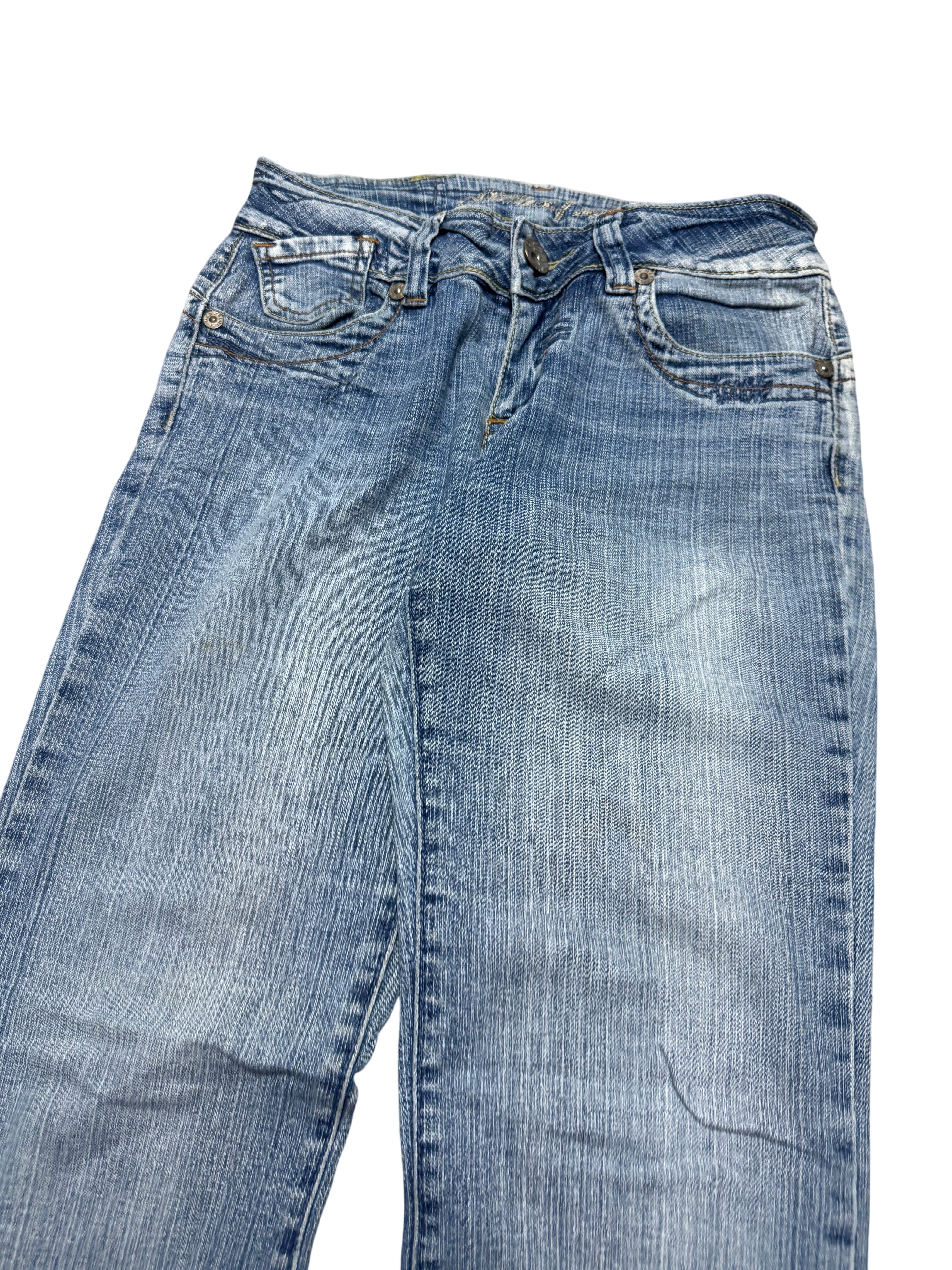 Y2K BOOTCUT WOMEN LOW WAIST JEANS (601)