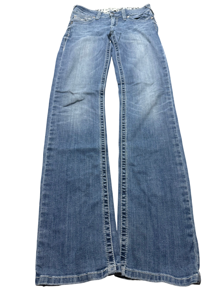 Y2K BOOTCUT WOMEN LOW WAIST JEANS (602)
