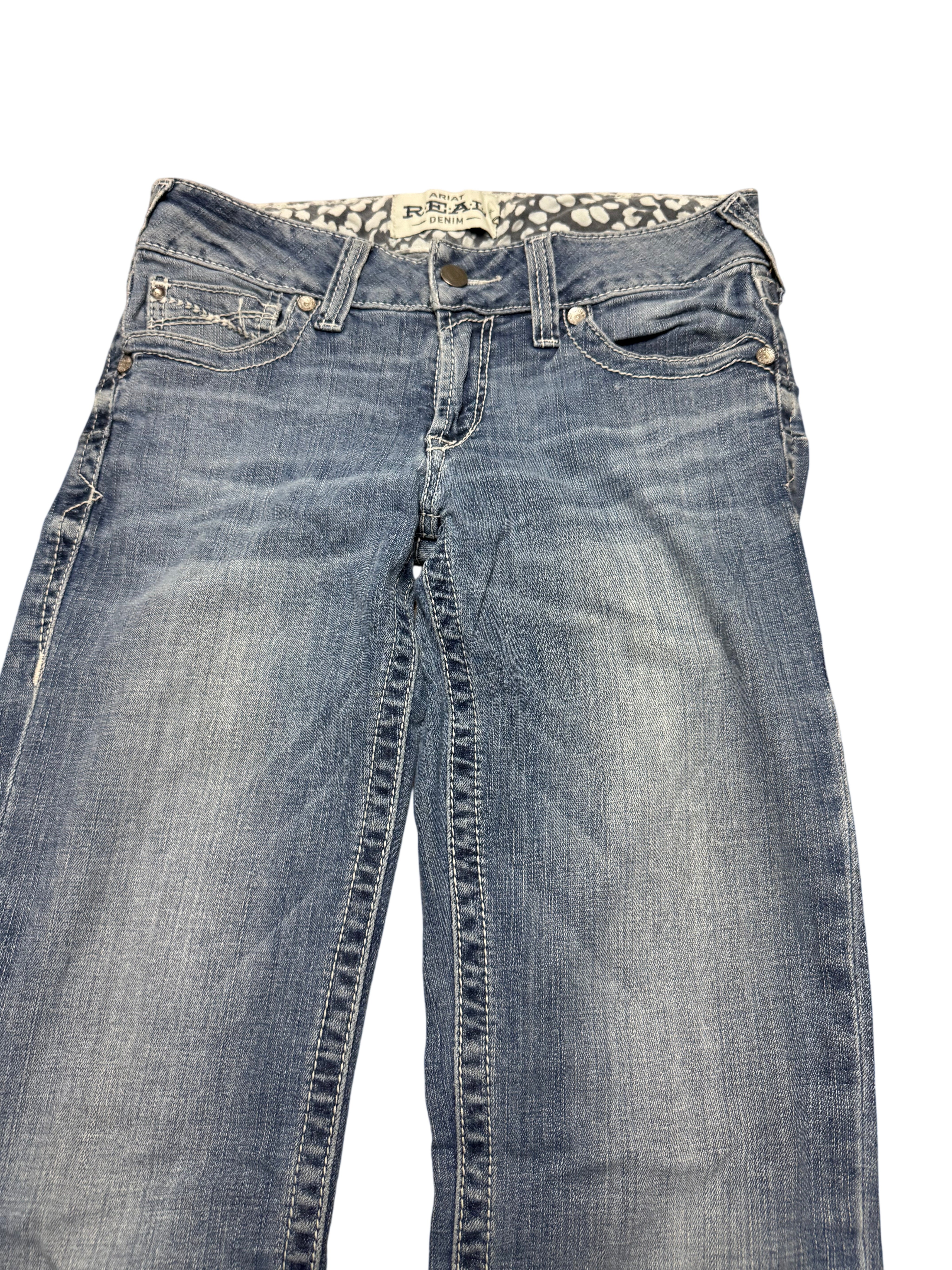 Y2K BOOTCUT WOMEN LOW WAIST JEANS (602)