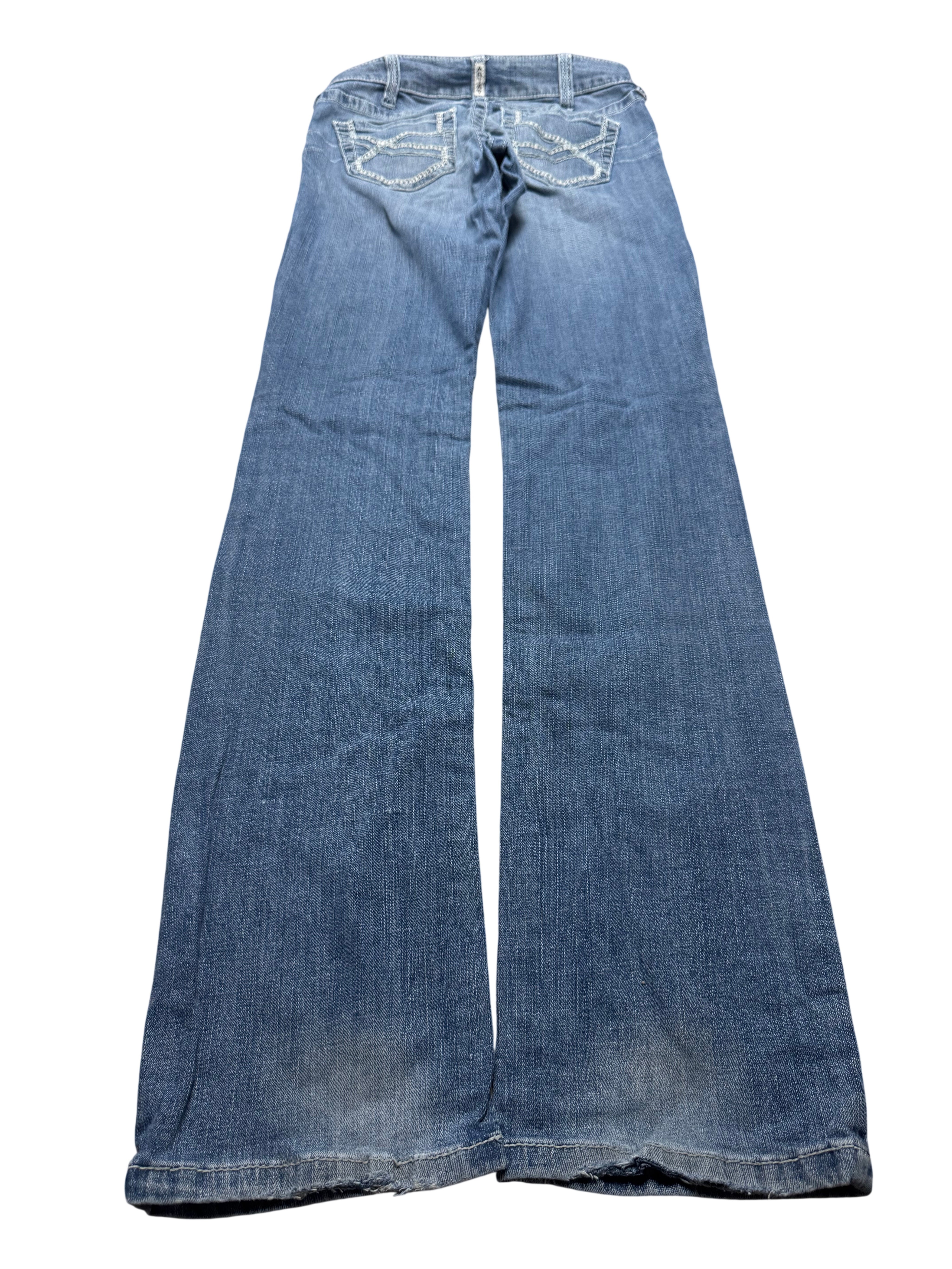 Y2K BOOTCUT WOMEN LOW WAIST JEANS (602)