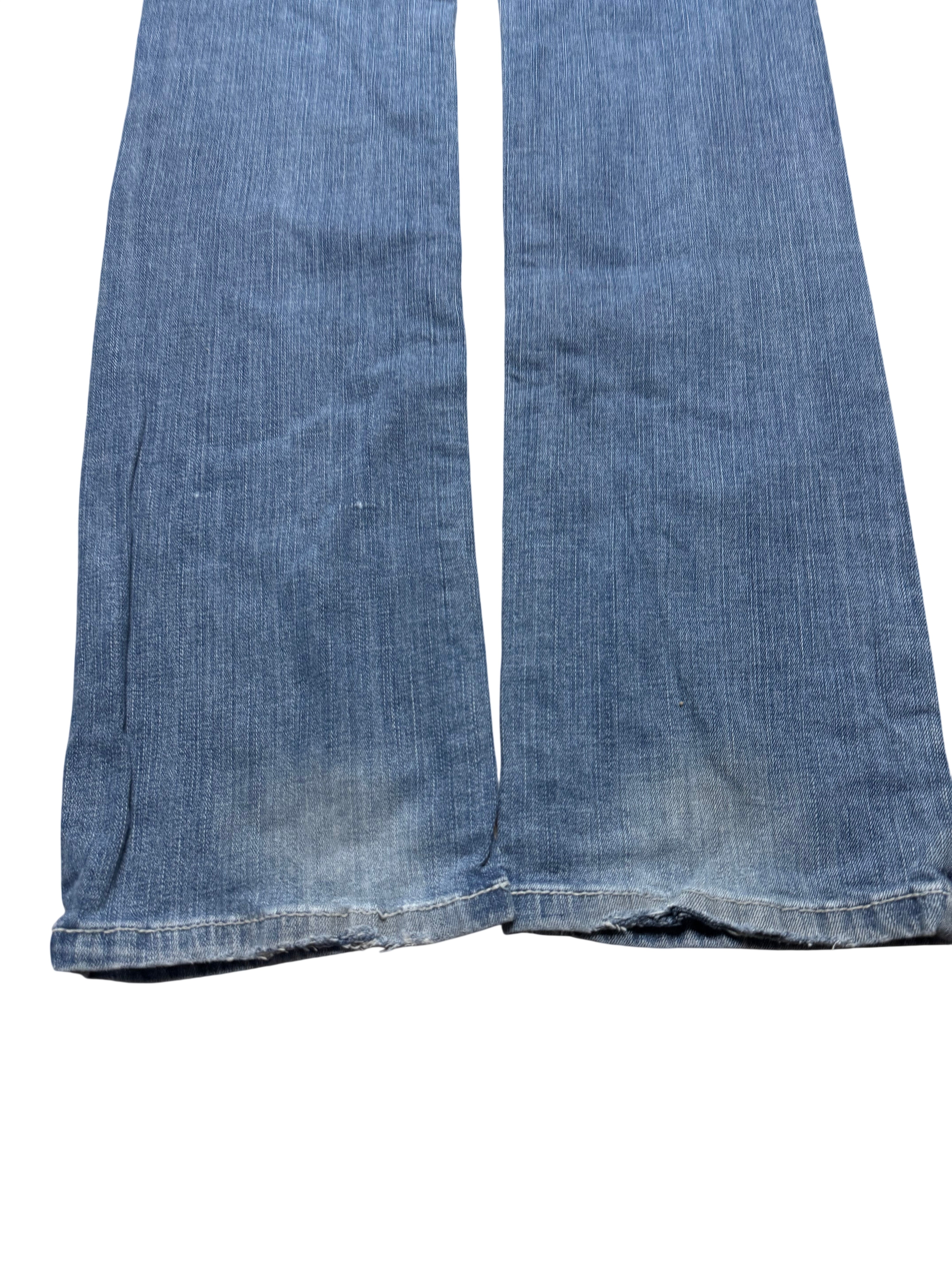 Y2K BOOTCUT WOMEN LOW WAIST JEANS (602)